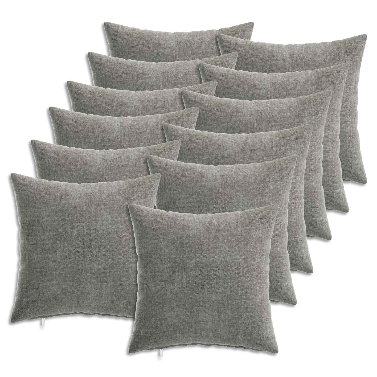 Párna huzat 12 pcs heerlen sötétszürke 40 x 40 cm