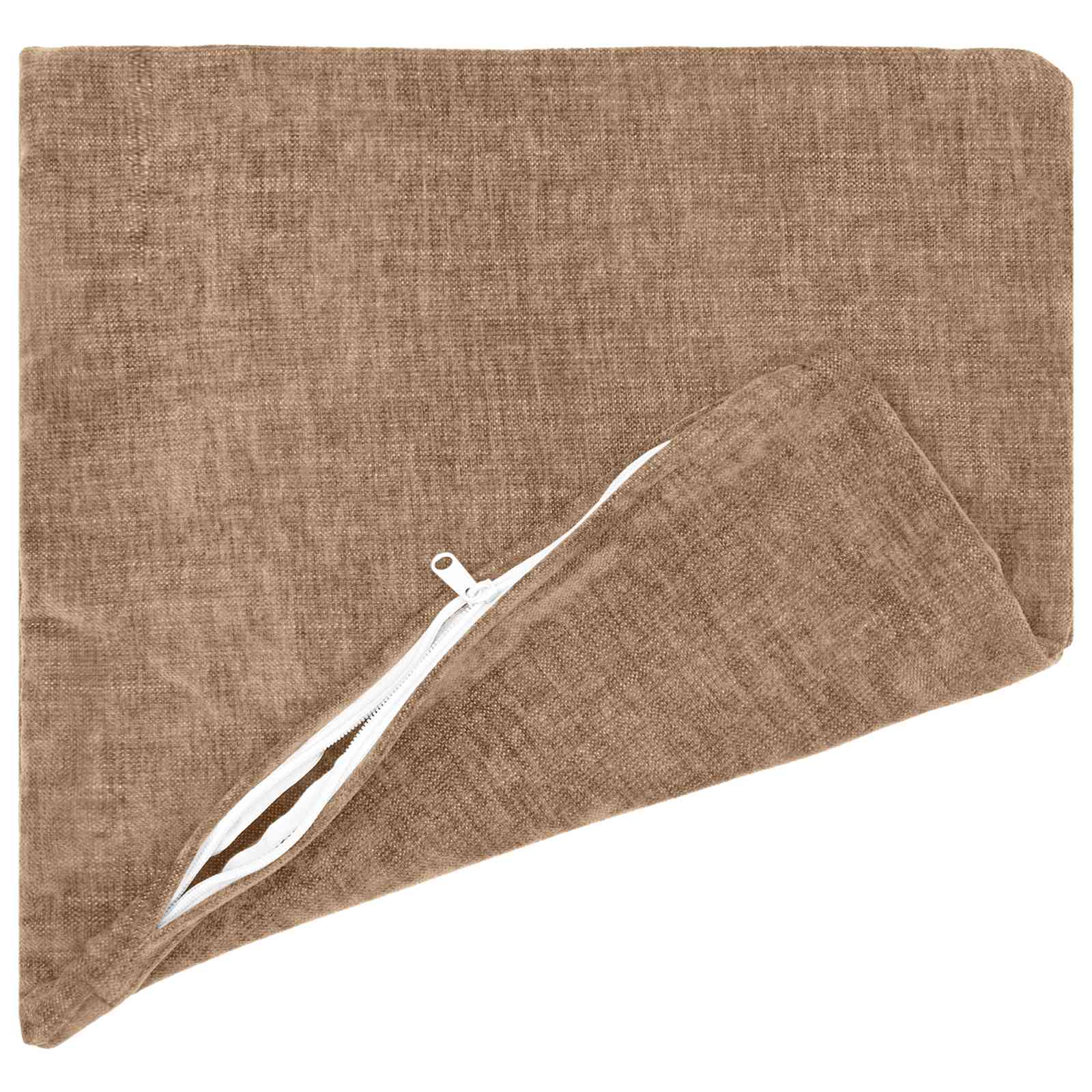 Párna huzat 2 pcs heerlen barna 40 x 40 cm chenille szövet