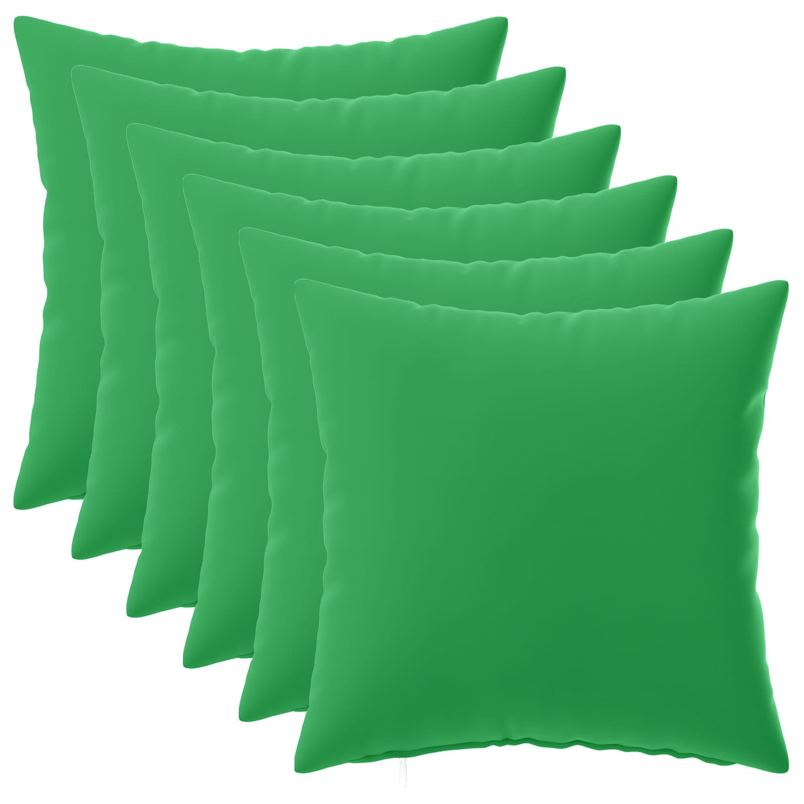 Párna huzat 6 pcs heerlen zöld 40 x 40 cm poliészter