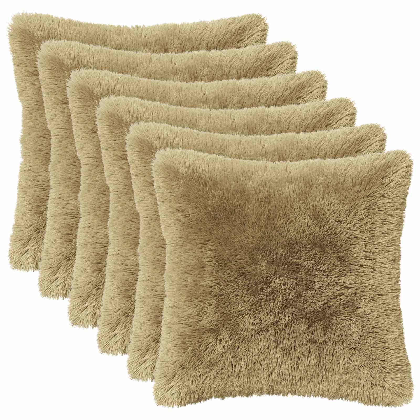 Párna huzat 6 pcs heerlen világos zöld 40 x 40 cm pv mikroplüss