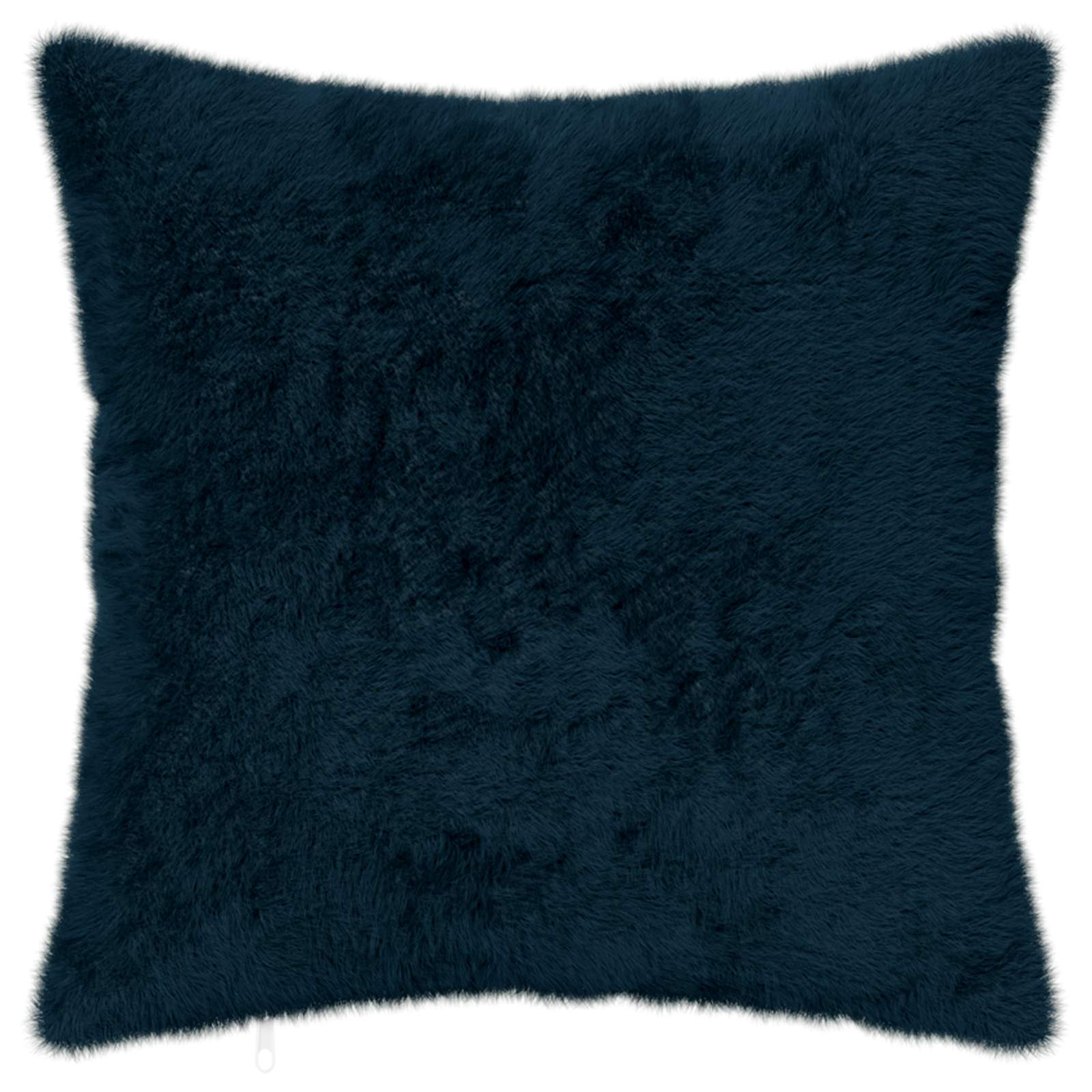 Párna huzat 6 db heerlen sötétkék 40 x 40 cm műnyúl szőr