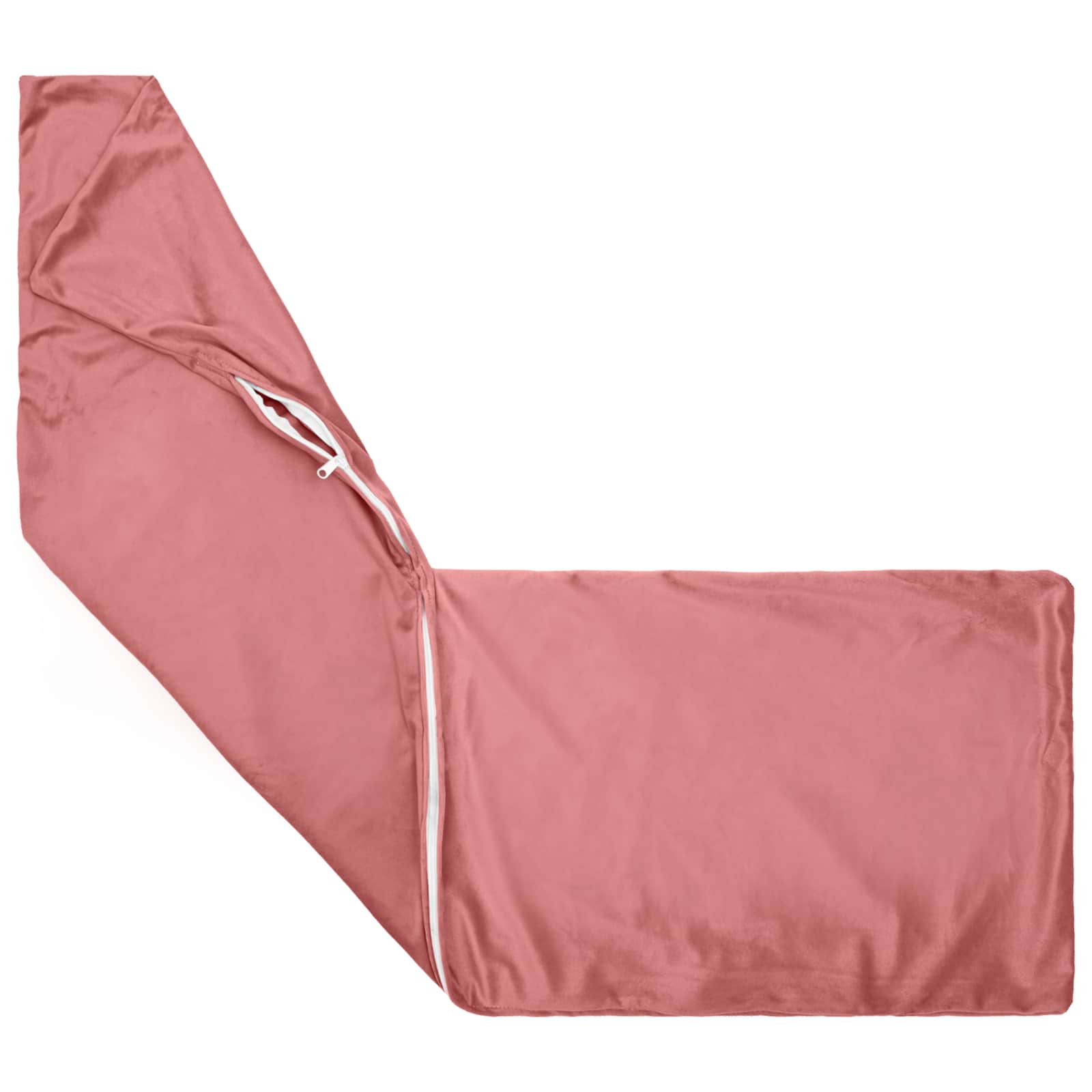 Párna huzat 2 pcs heerlen rózsaszín 40 x 145 cm bársony