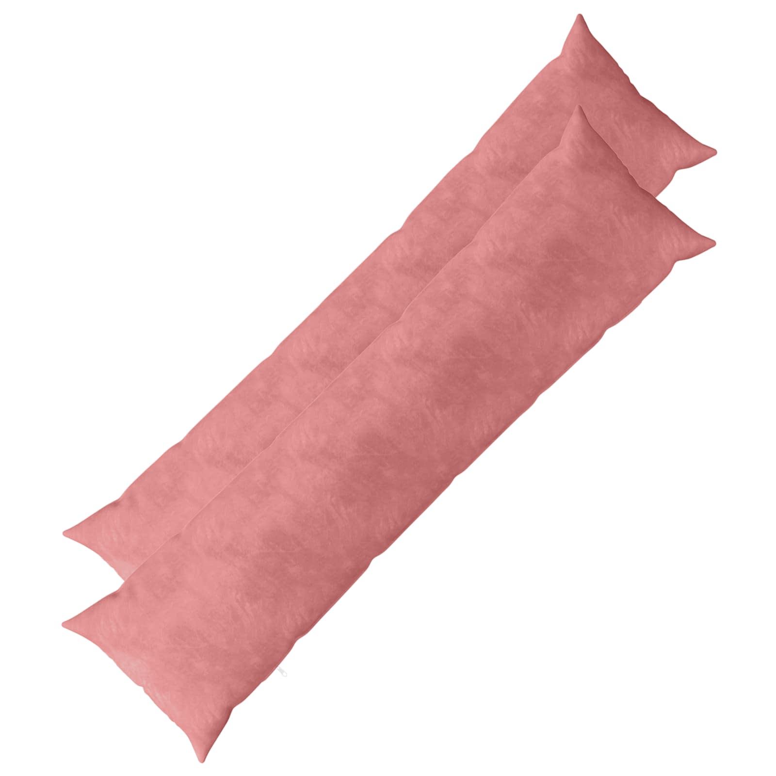 Párna huzat 2 pcs heerlen rózsaszín 40 x 145 cm bársony