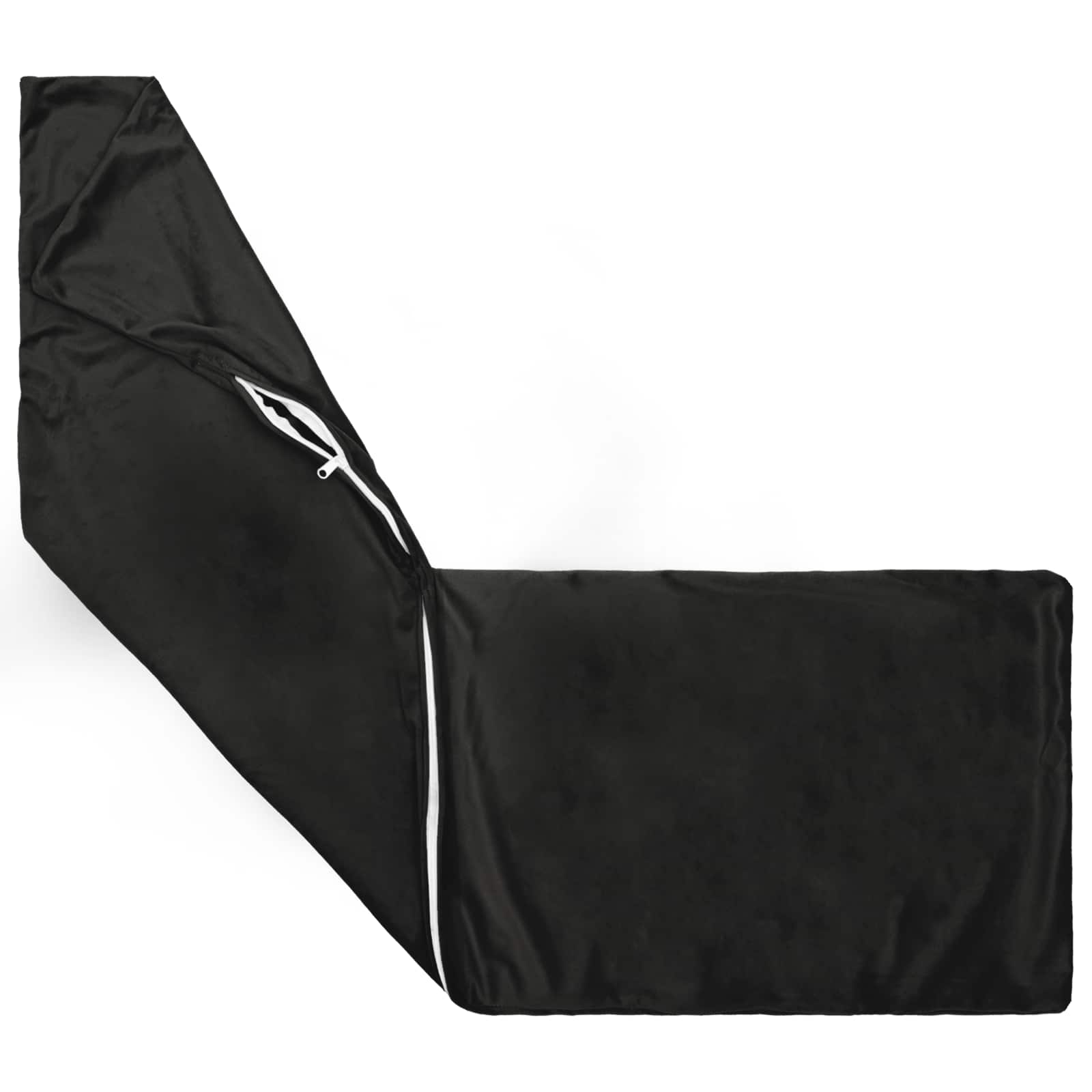 Párna huzat 2 pcs heerlen fekete 40 x 145 cm bársony