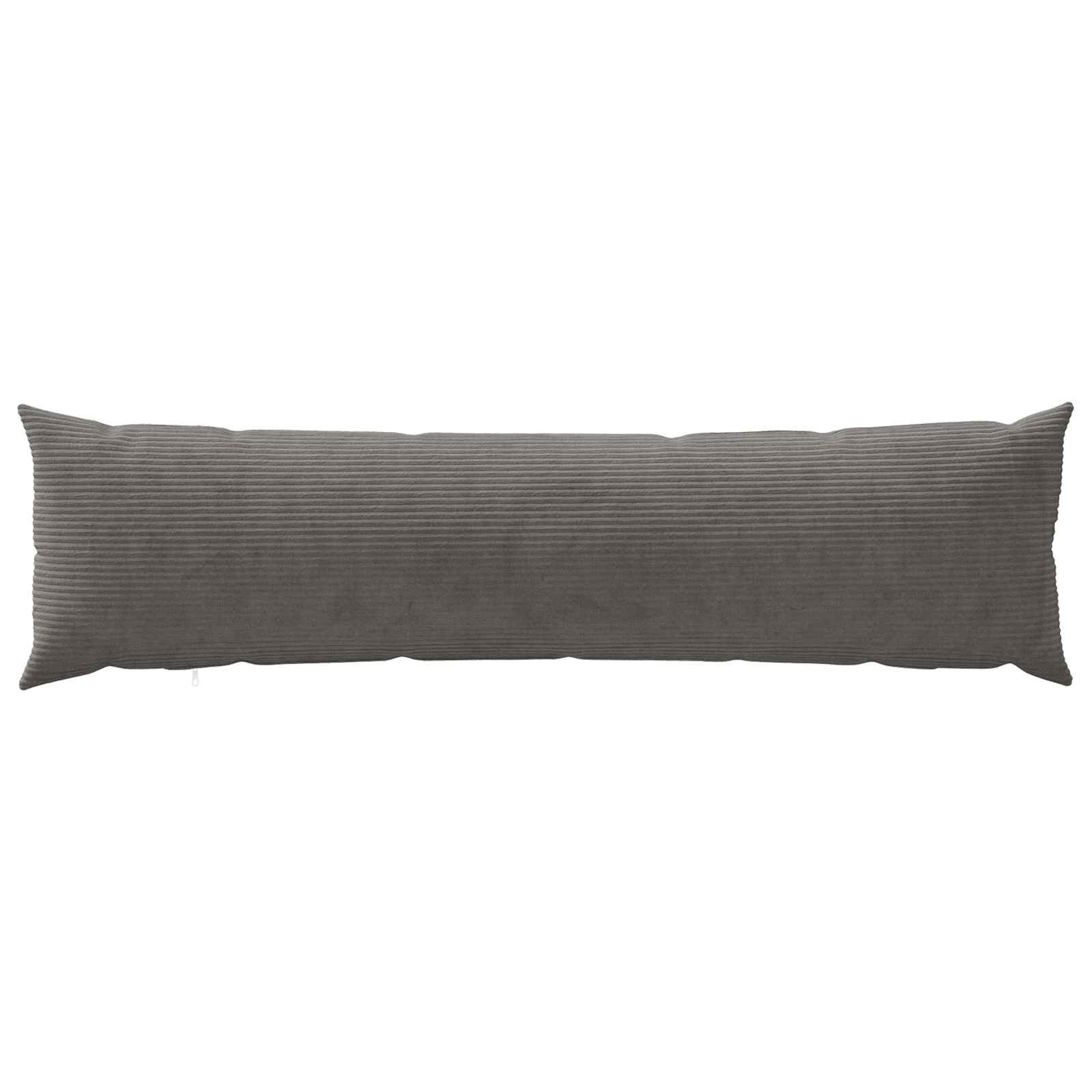 Párna huzat 2 pcs heerlen sötétszürke 40 x 145 cm cord