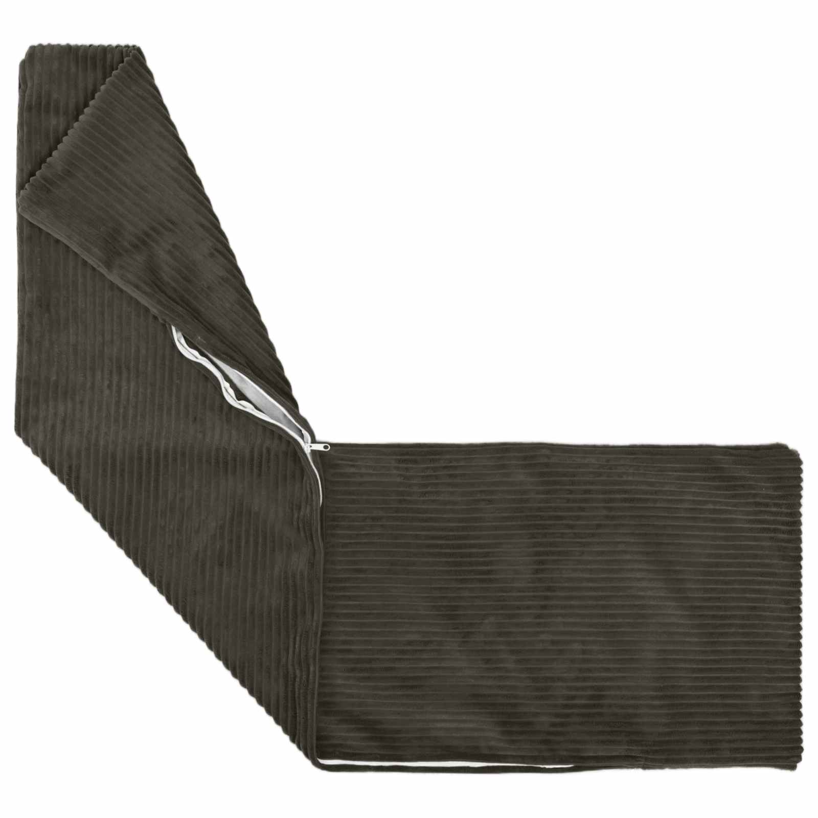 Párna huzat 2 pcs heerlen antracitszürke 40 x 145 cm cord
