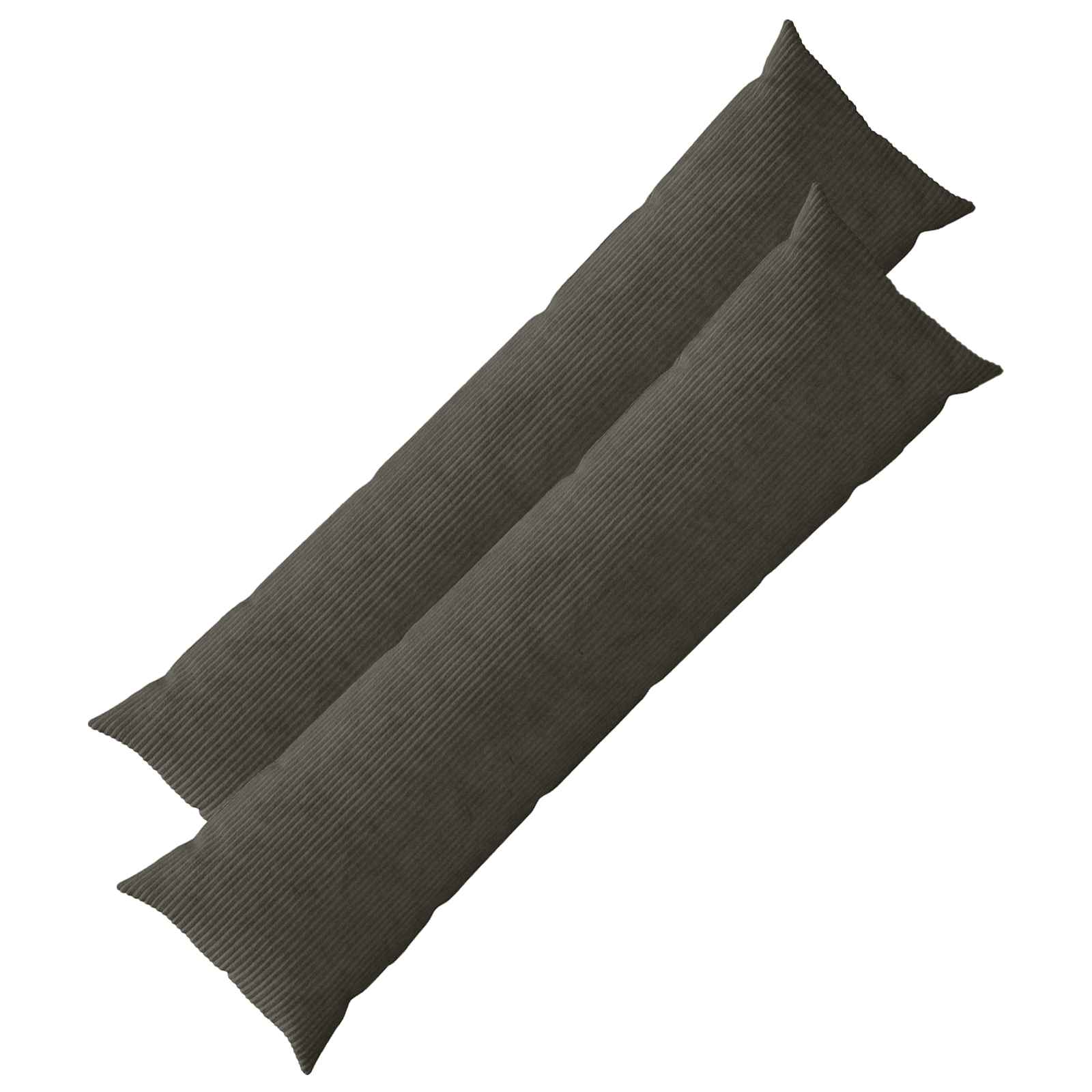 Párna huzat 2 pcs heerlen antracitszürke 40 x 145 cm cord