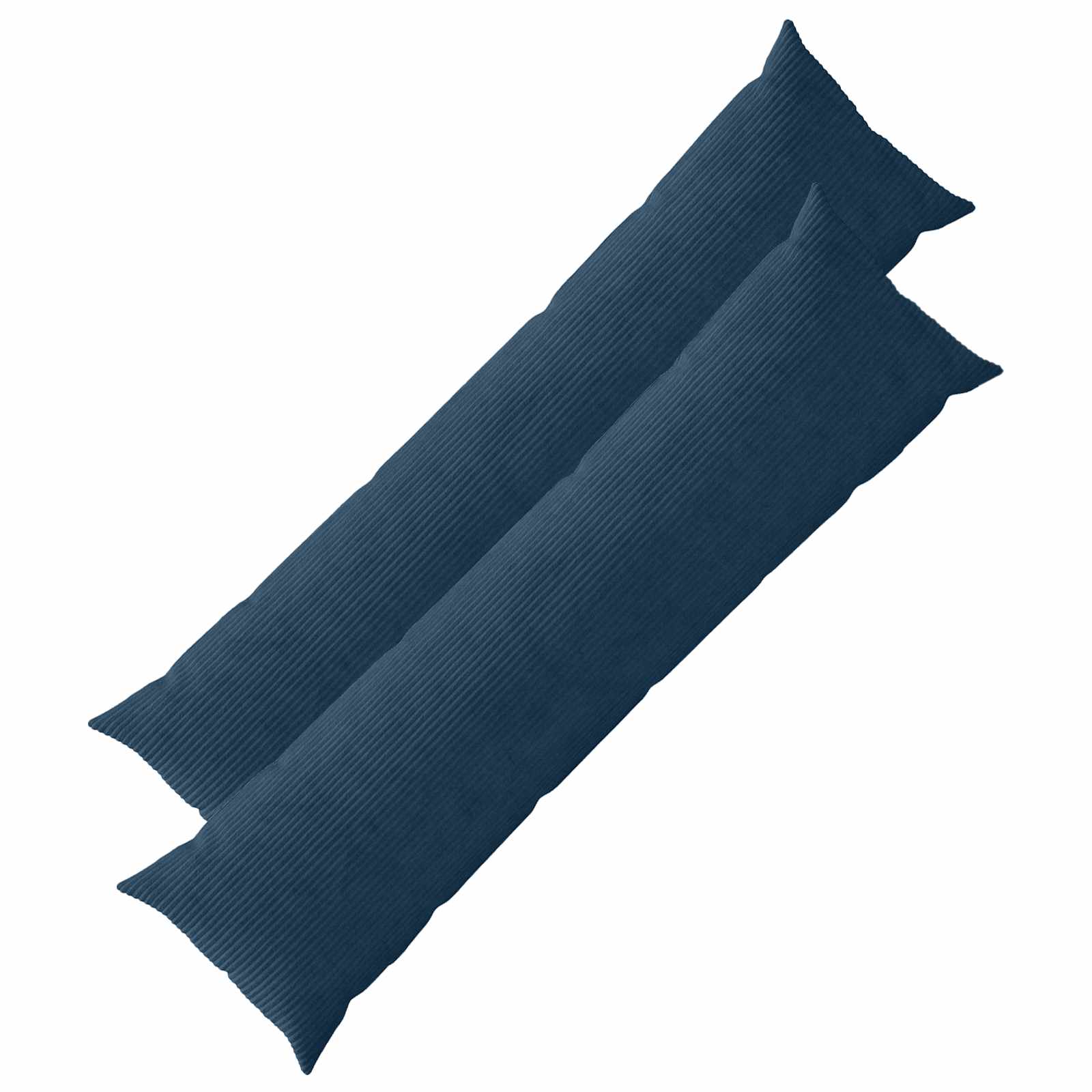 Párna huzat 2 pcs heerlen sötétkék 40 x 145 cm cord