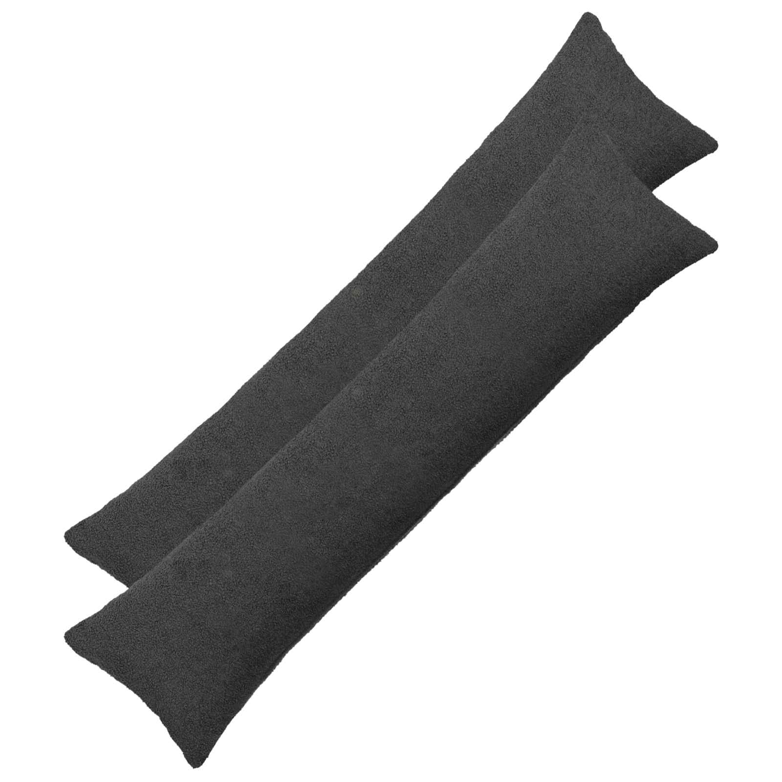 Párna huzat 2 pcs heerlen sötétszürke 40 x 145 cm bouclé