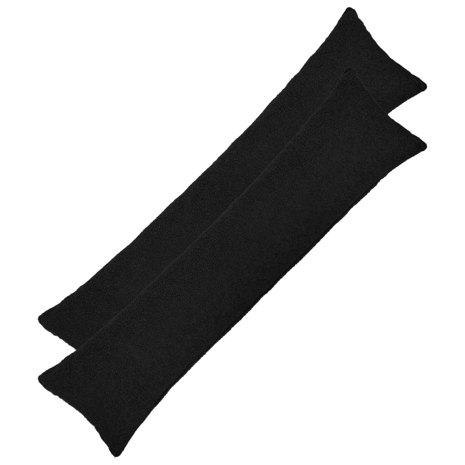 Párna huzat 2 pcs heerlen fekete 40 x 145 cm bouclé