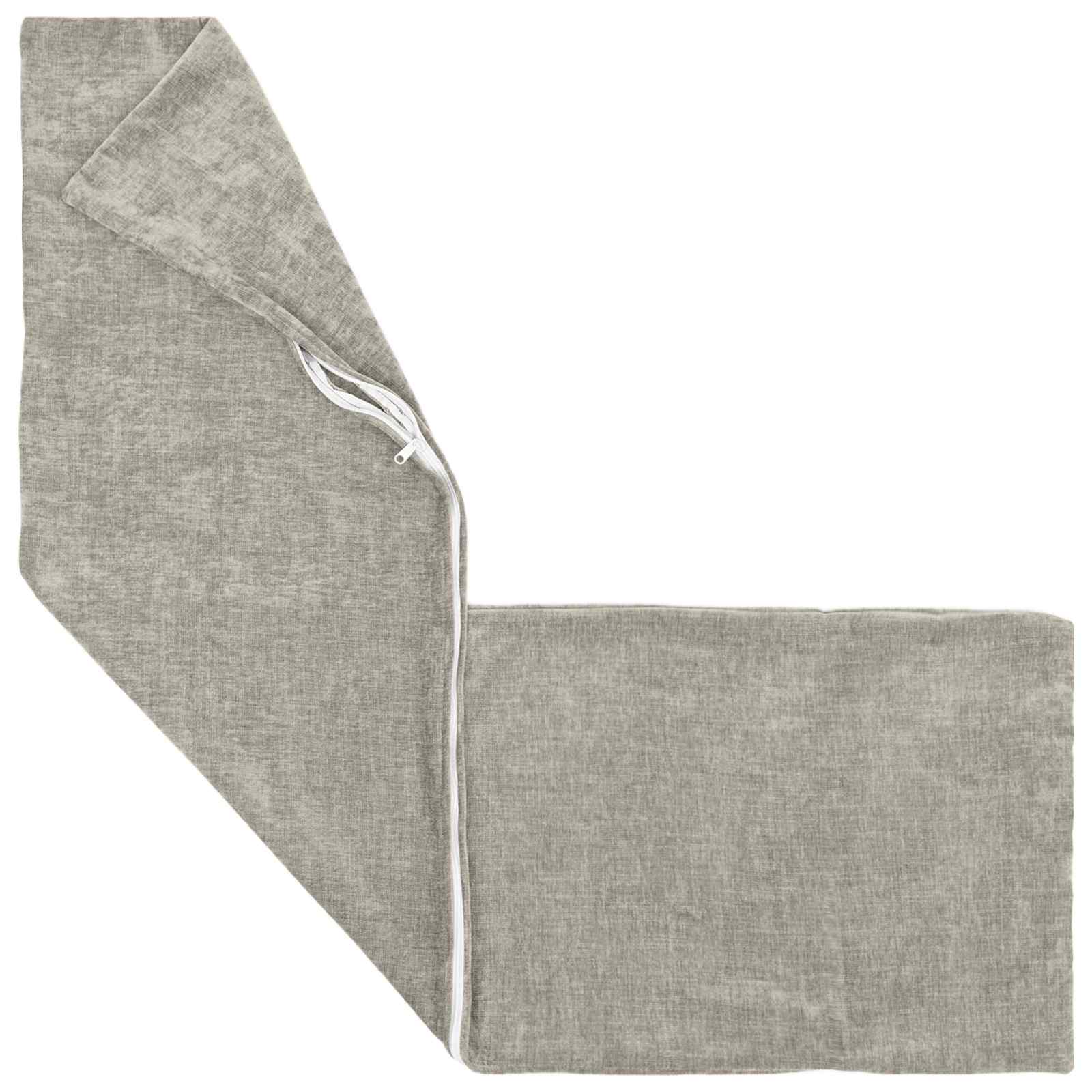 Párna huzat 2 pcs heerlen világosszürke 40 x 145 cm