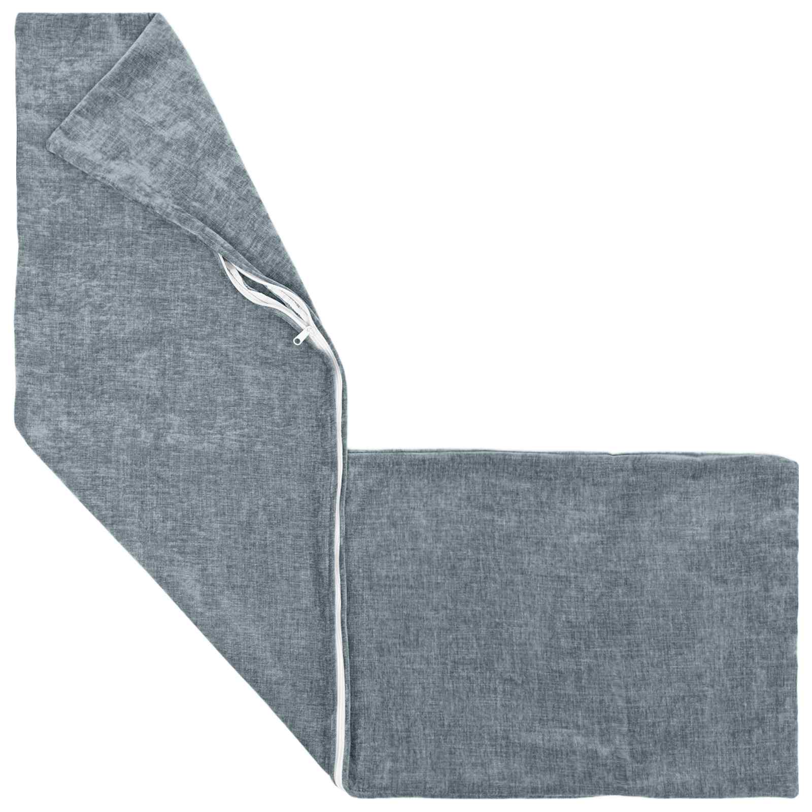 Párna huzat heerlen világoskék 40 x 145 cm chenille szövet