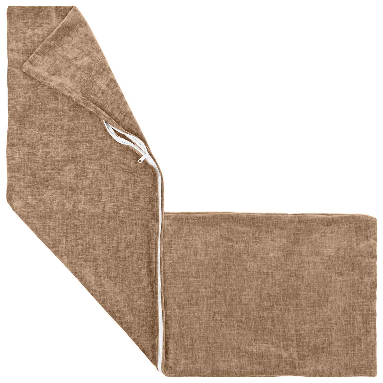 Párna huzat heerlen barna 40 x 145 cm chenille szövet