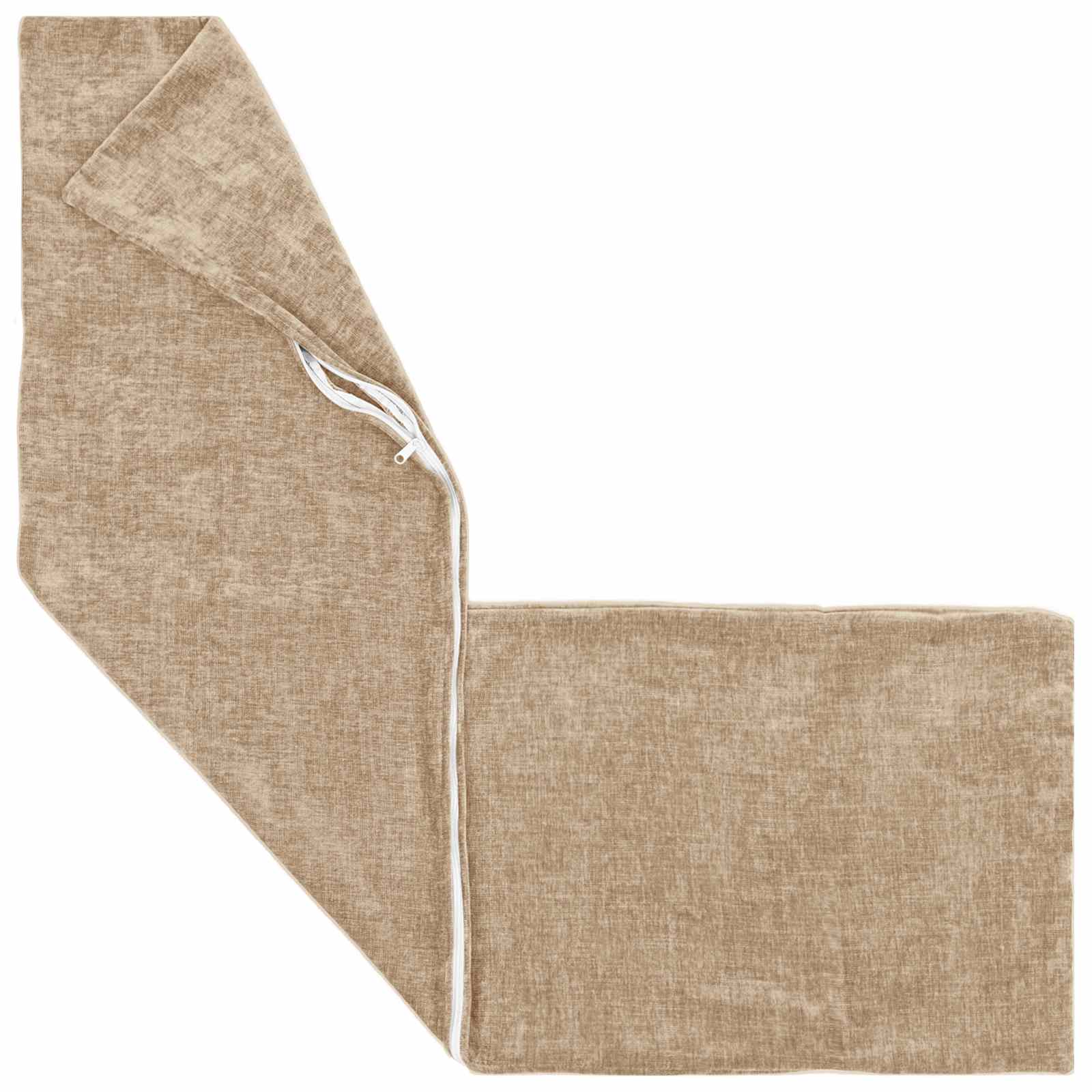 Párna huzat 2 db heerlen tópszínű 40 x 145 cm chenille szövet