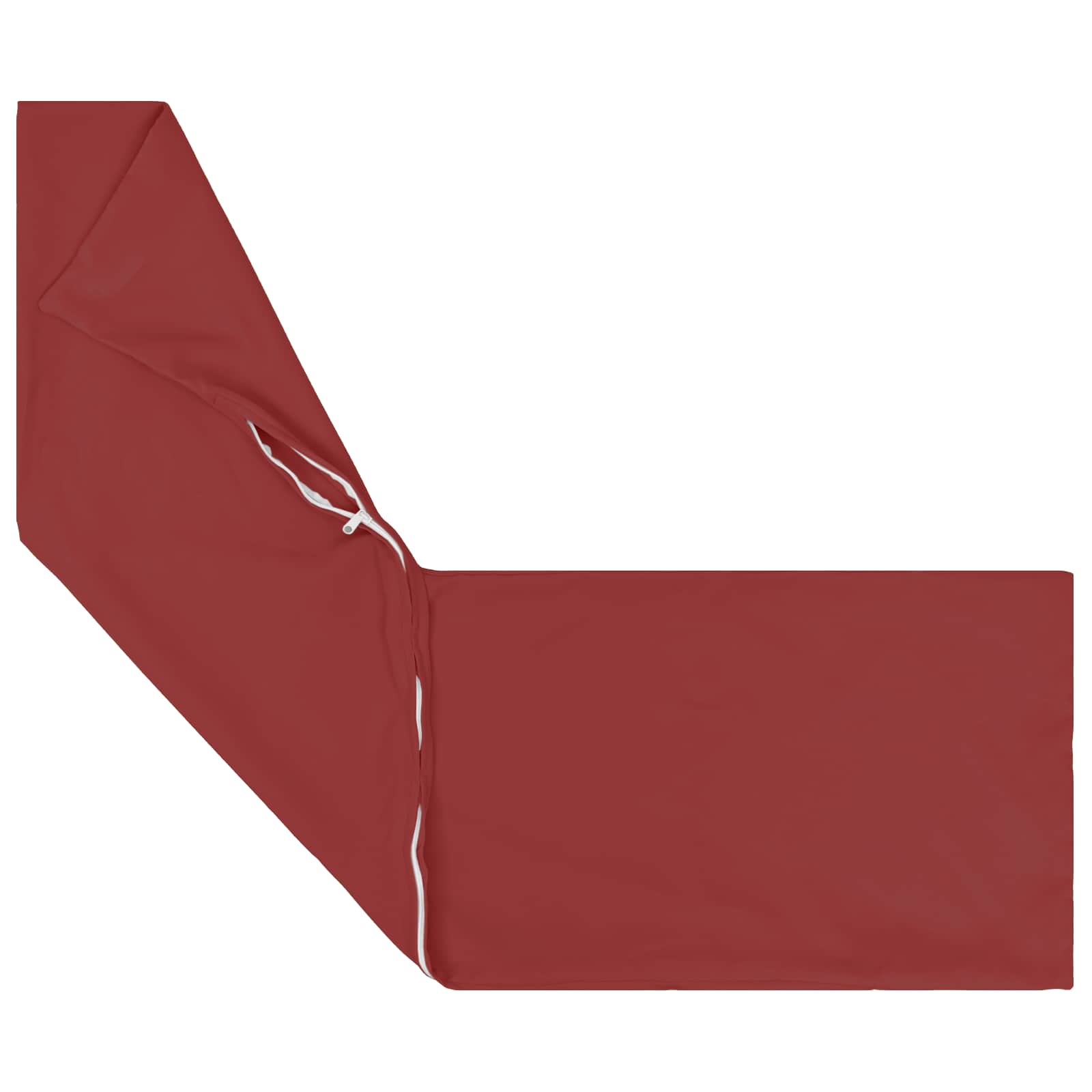 Párna huzat 2 pcs heerlen bordó 40 x 145 cm poliészter