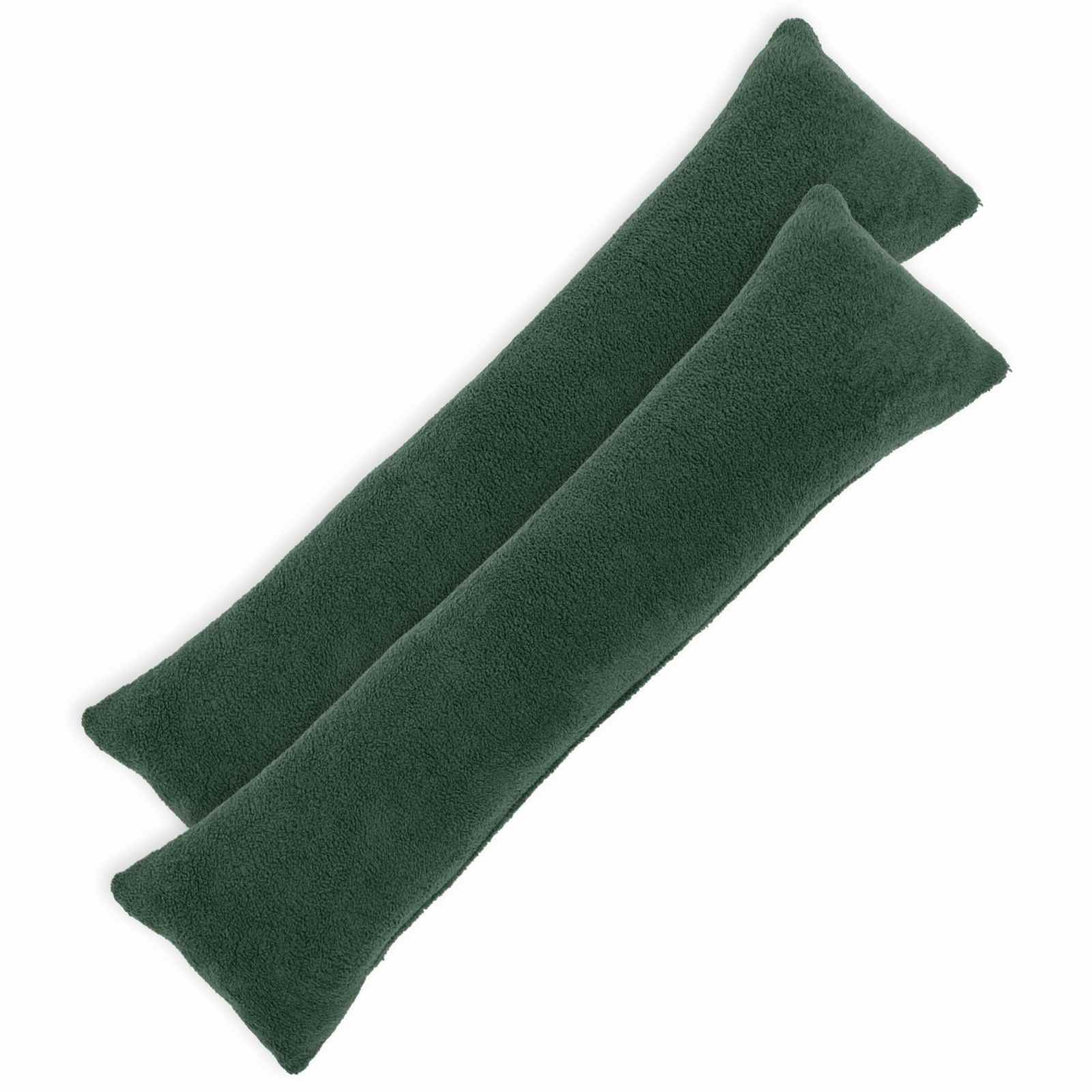Párna huzat 2 pcs heerlen sötétzöld 40 x 145 cm bouclé