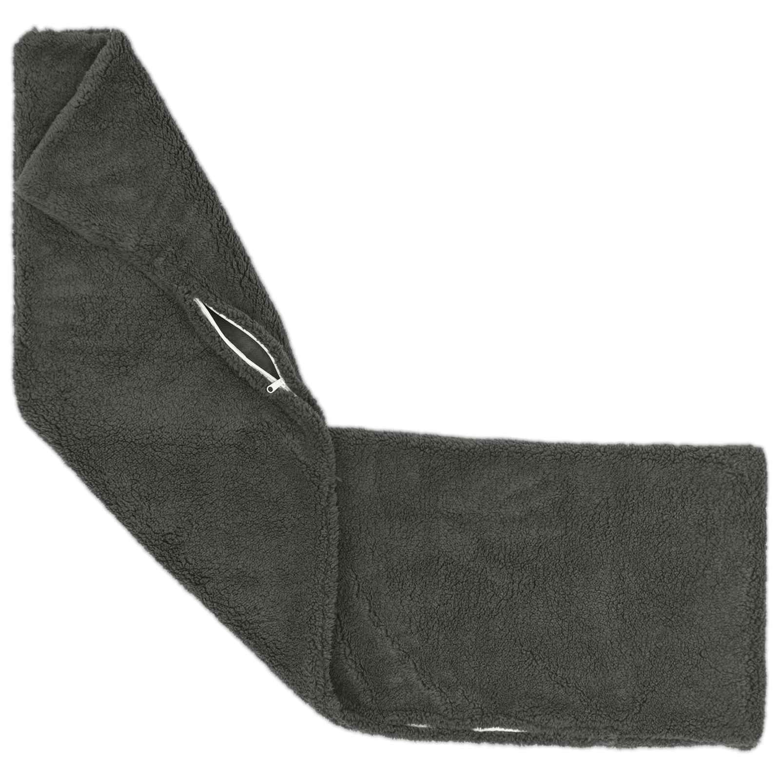 Párna huzat 2 pcs heerlen sötétszürke 40 x 145 cm bouclé