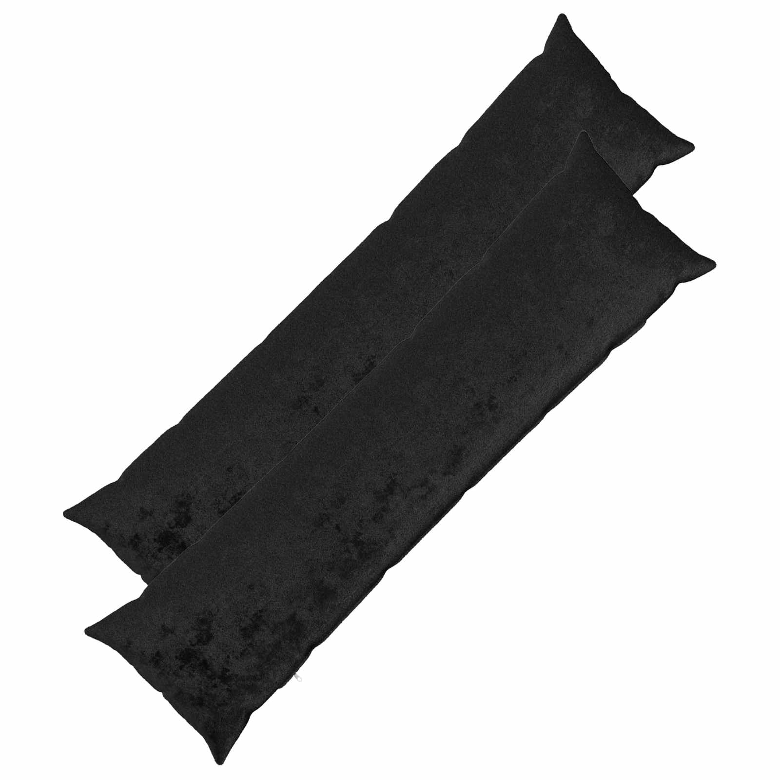 Párna huzat 2 pcs heerlen fekete 40 x 145 cm flanell