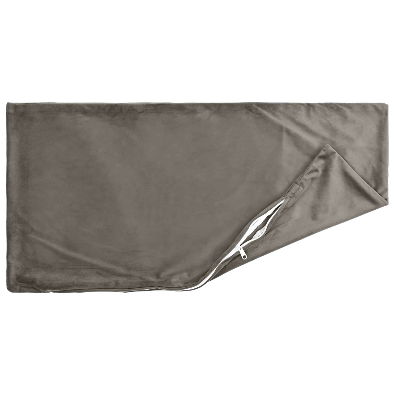 Párna huzat 2 pcs heerlen világosszürke 40 x 60 cm bársony