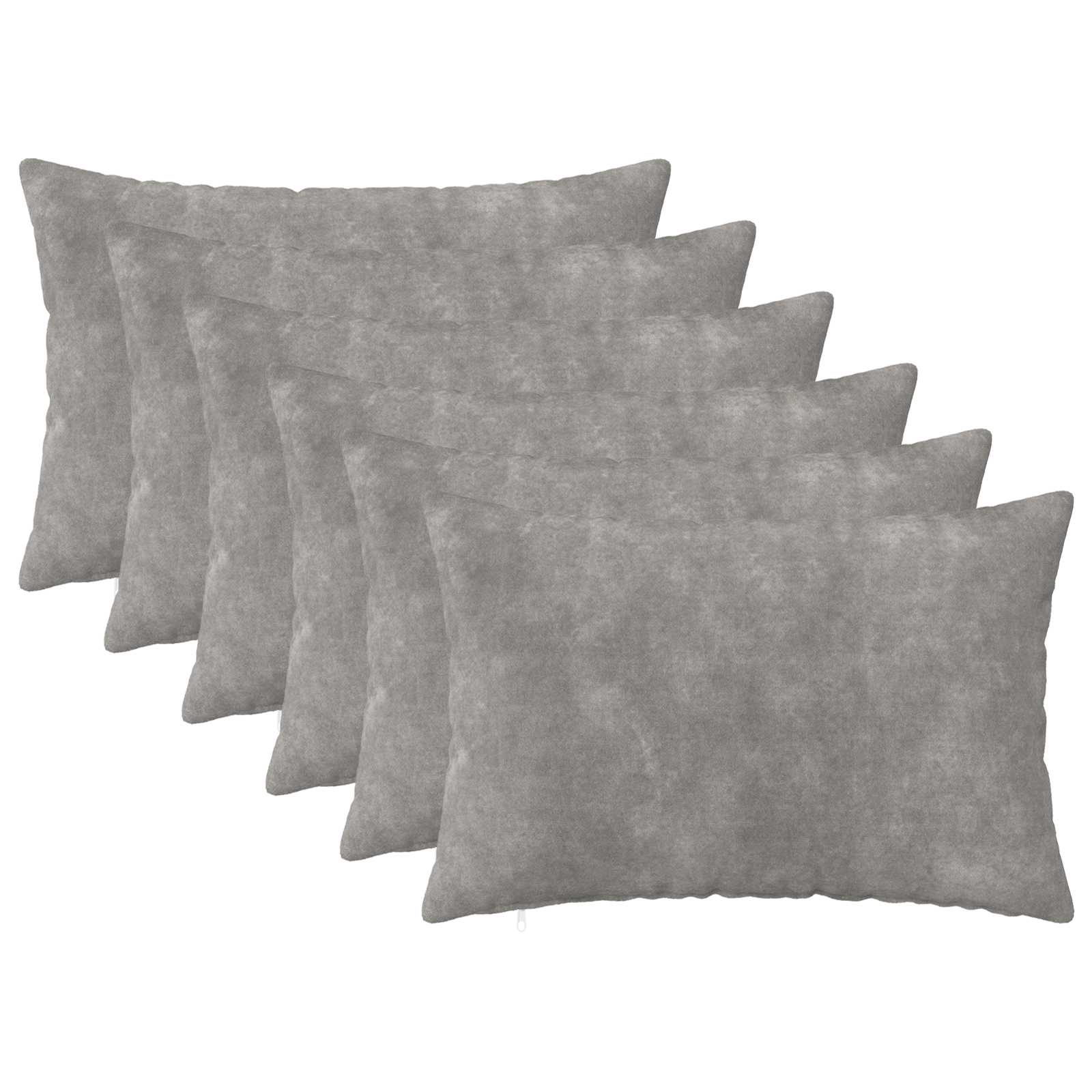 Párna huzat 6 pcs heerlen világosszürke 40 x 60 cm