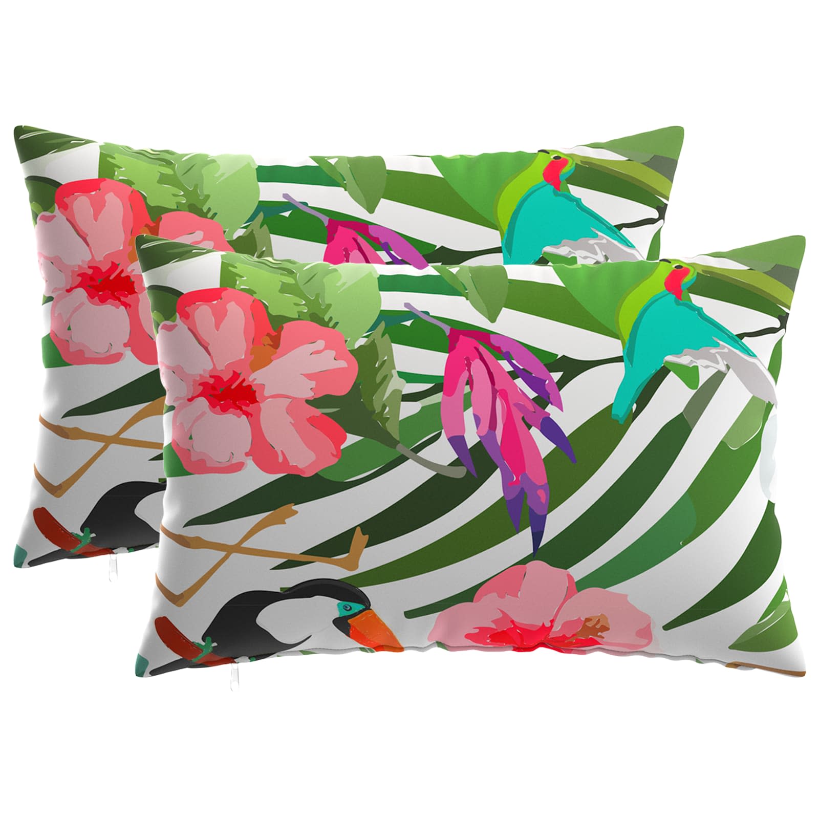 Párna huzat 2 pcs heerlen fekete 40 x 60 cm poliészter