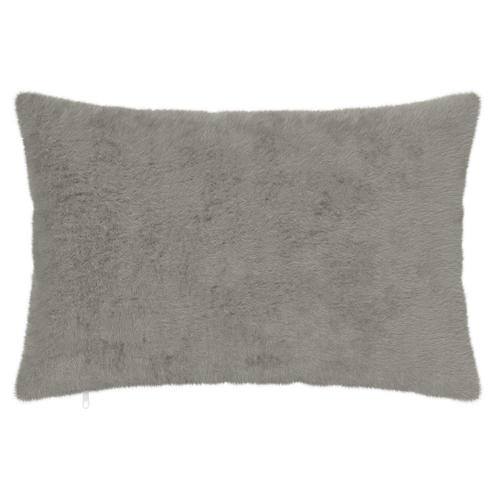 Párna huzat 2 db heerlen világosszürke 40 x 60 cm műnyúl szőr