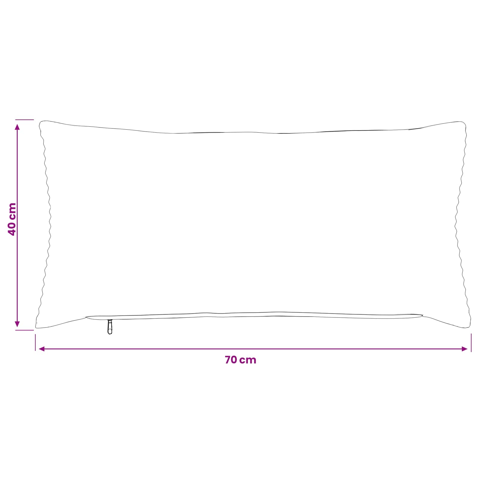 Párna huzat 2 db heerlen szürke zöld 40 x 70 cm cord