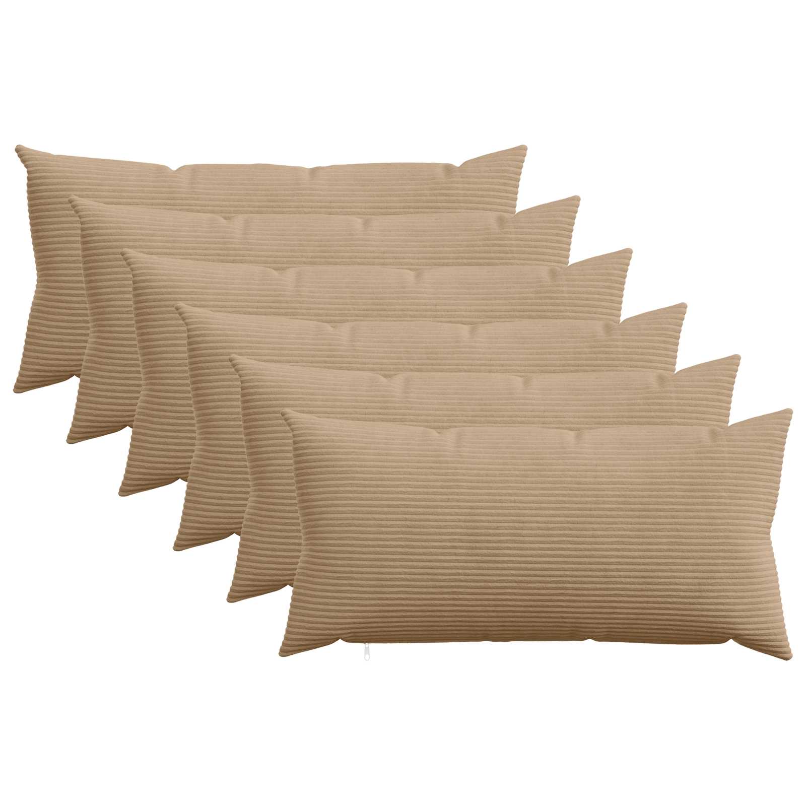 Párna huzat 6 pcs heerlen barna 40 x 70 cm cord