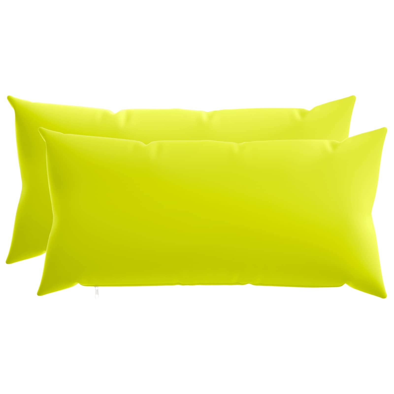 Párna huzat 2 pcs heerlen fényes zöld 40 x 70 cm poliészter