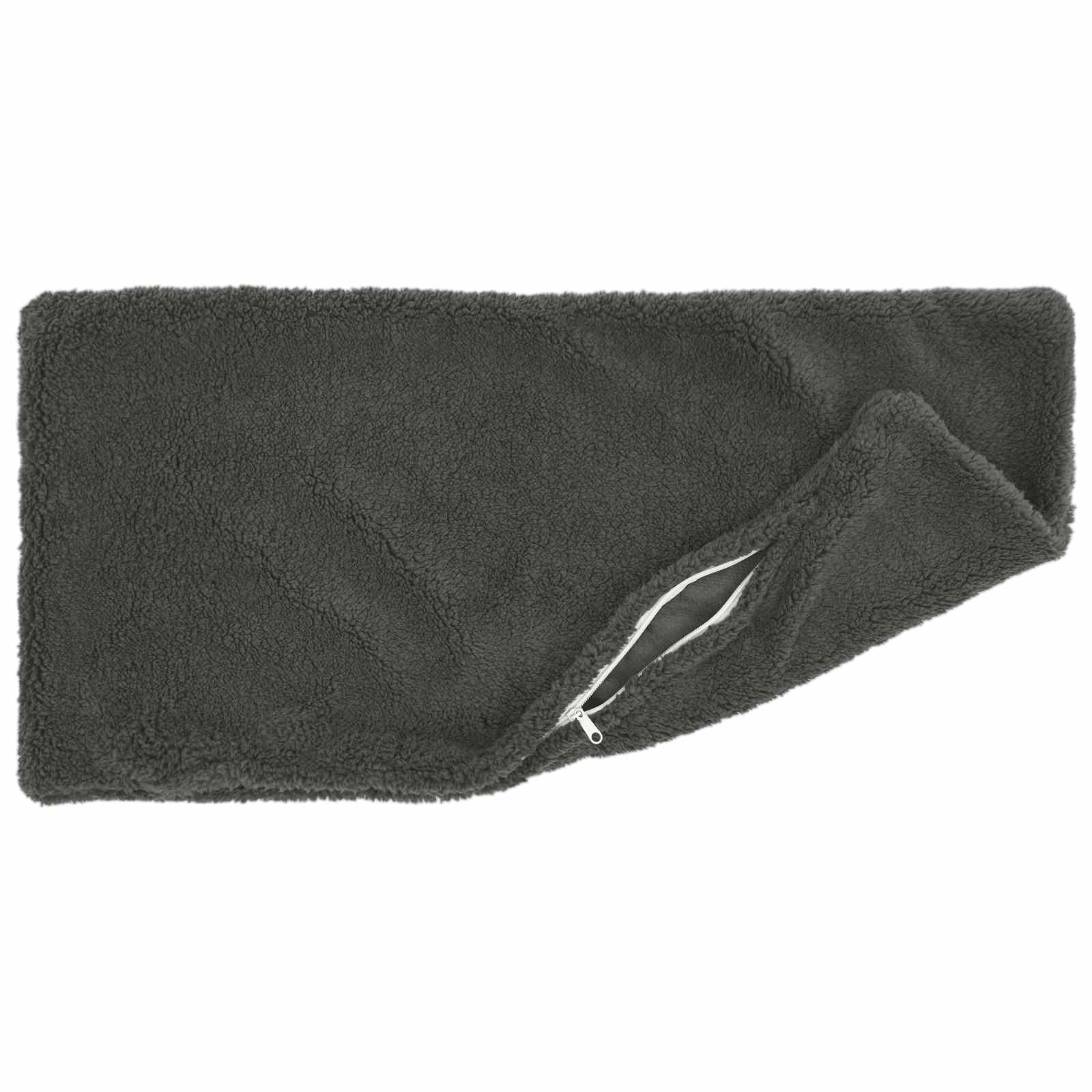 Párna huzat 6 pcs heerlen sötétszürke 40 x 70 cm bouclé