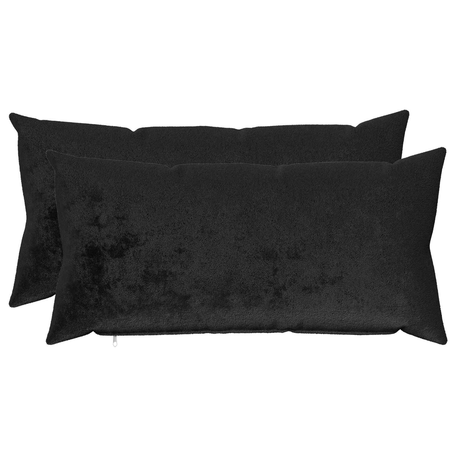 Párna huzat 2 pcs heerlen fekete 40 x 70 cm flanell