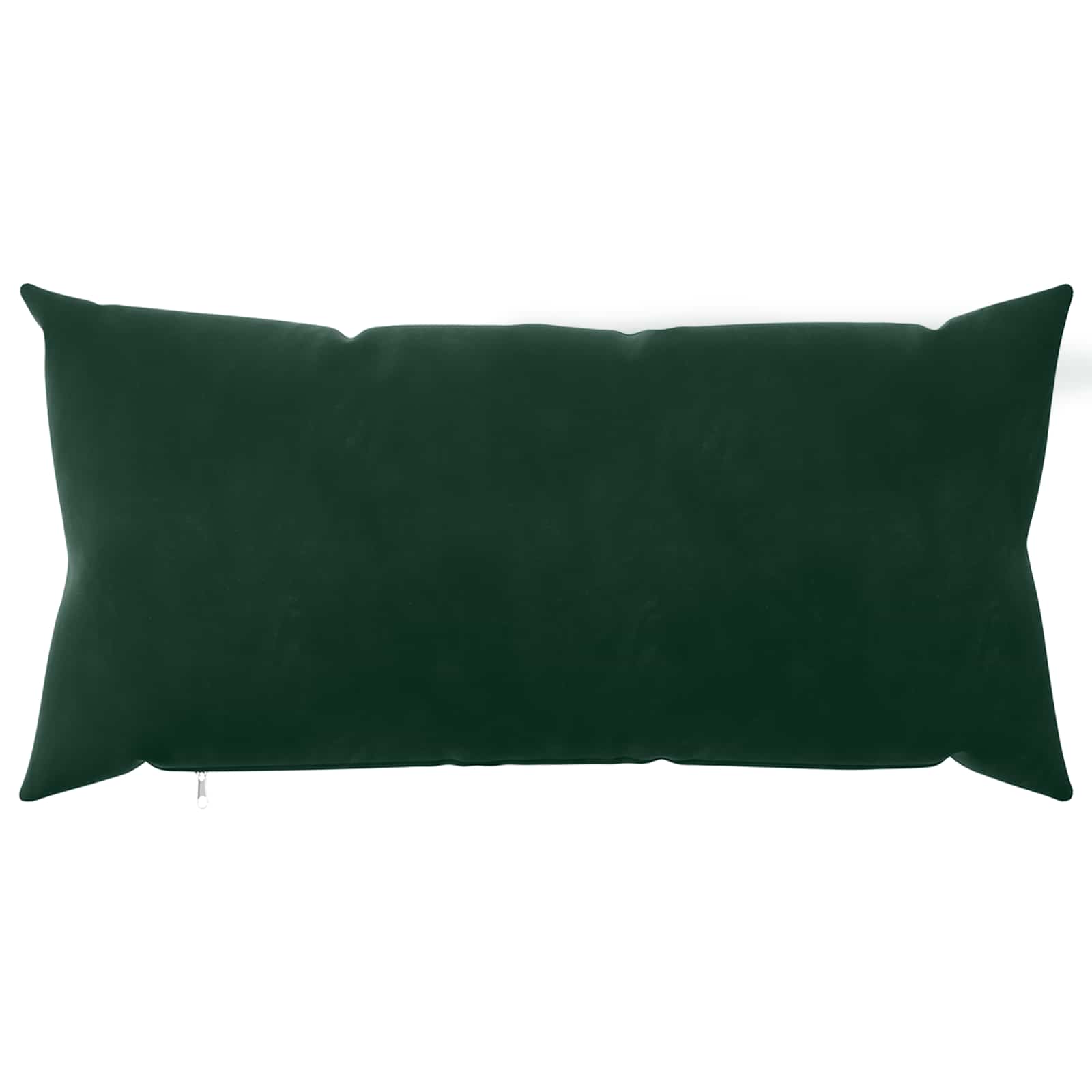 Párna huzat 12 pcs heerlen sötétzöld 40 x 80 cm bársony