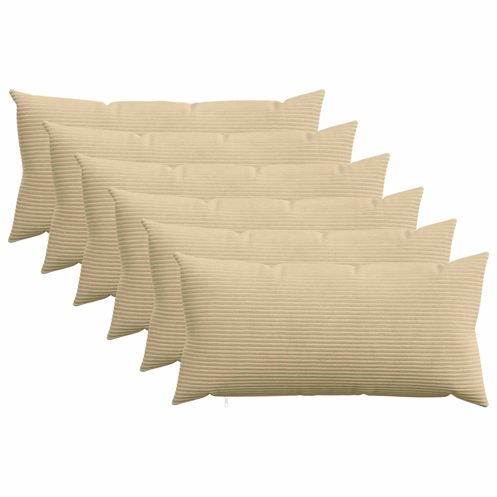 Párna huzat 6 pcs heerlen zöld szürke 40 x 80 cm cord