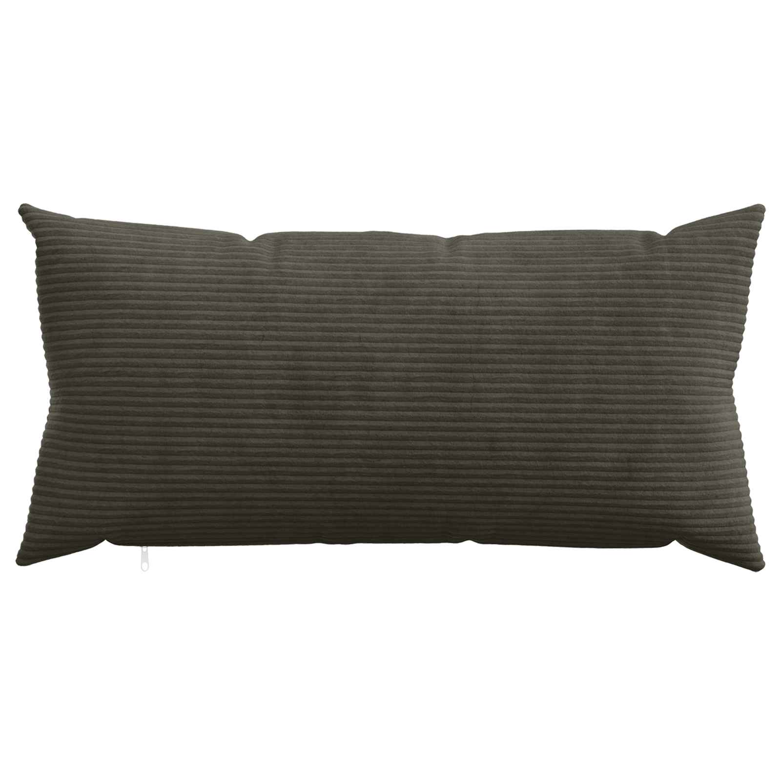 Párna huzat 12 pcs heerlen antracitszürke 40 x 80 cm cord