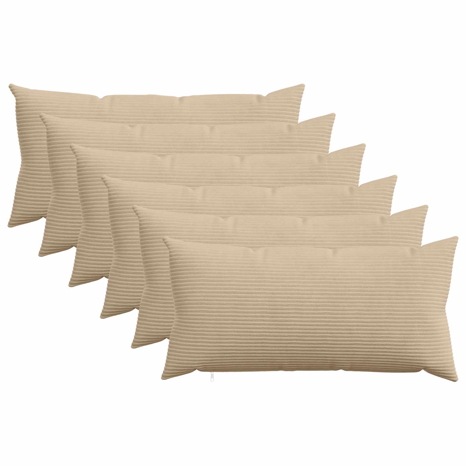Párna huzat 6 pcs heerlen tópszínű 40 x 80 cm cord