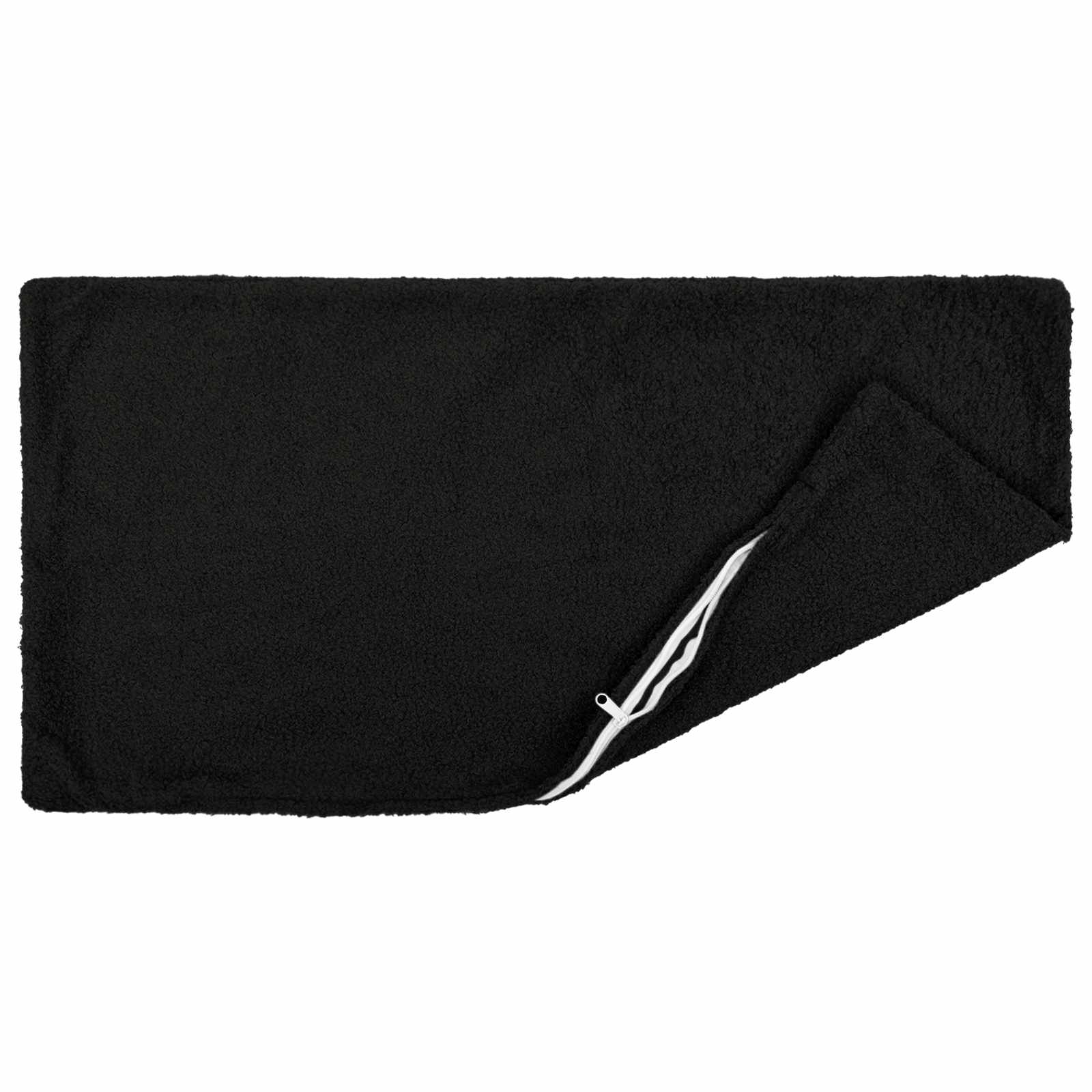 Párna huzat 6 pcs heerlen fekete 40 x 80 cm bouclé