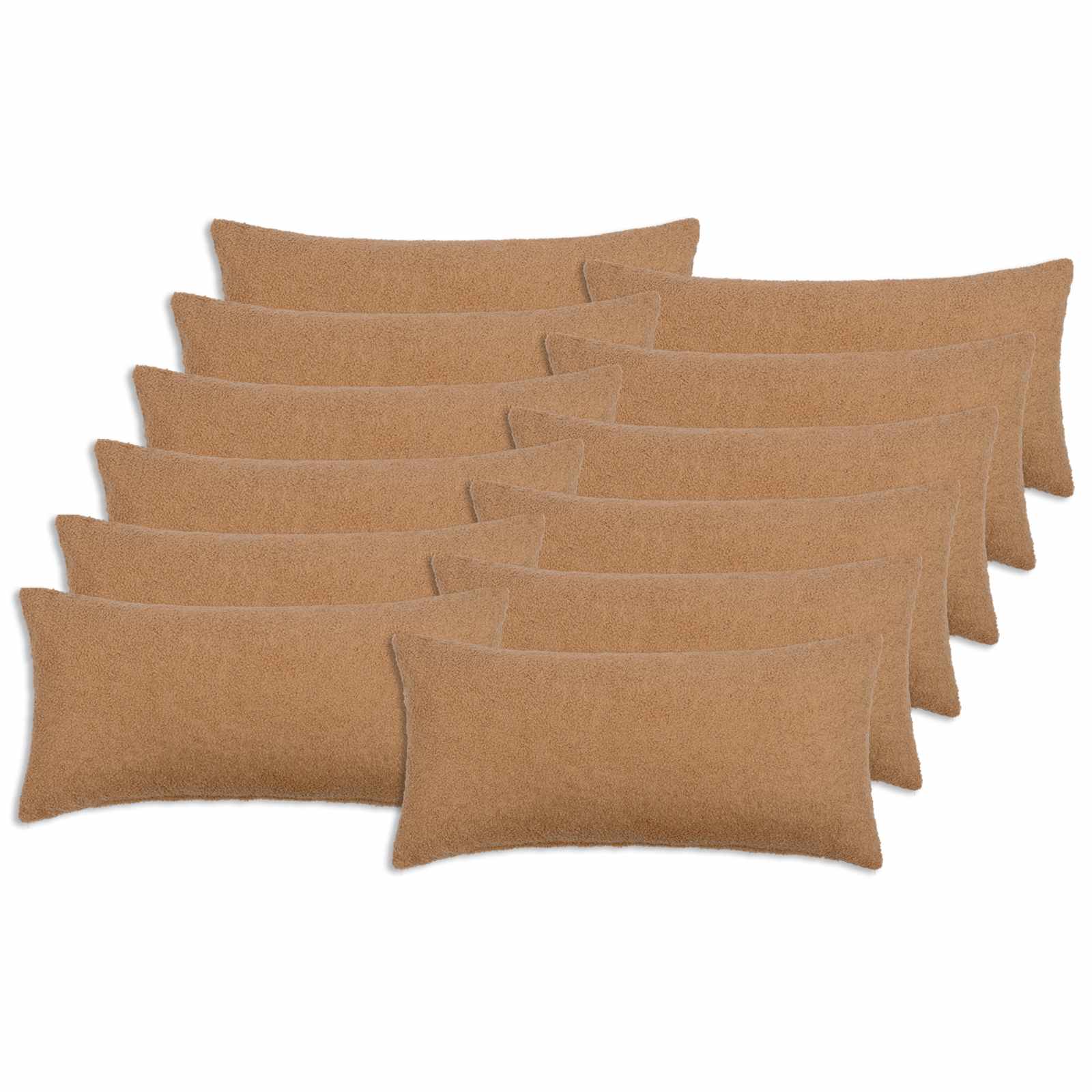 Párna huzat 12 pcs heerlen bézs 40 x 80 cm bouclé