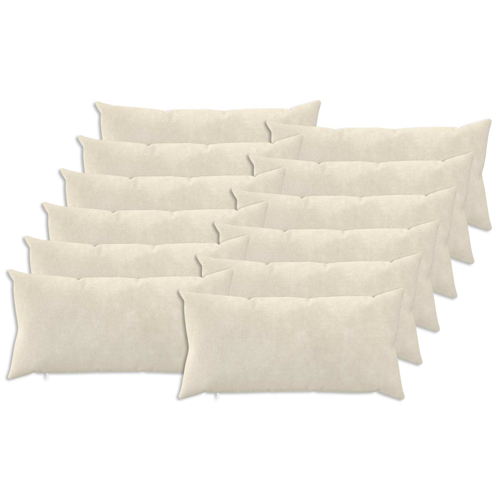 Párna huzat 12 pcs heerlen krémszínű 40 x 80 cm