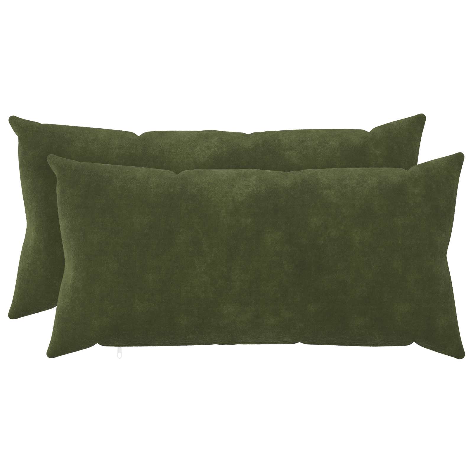 Párna huzat 2 pcs heerlen zöld 40 x 80 cm mikroszálas plüss