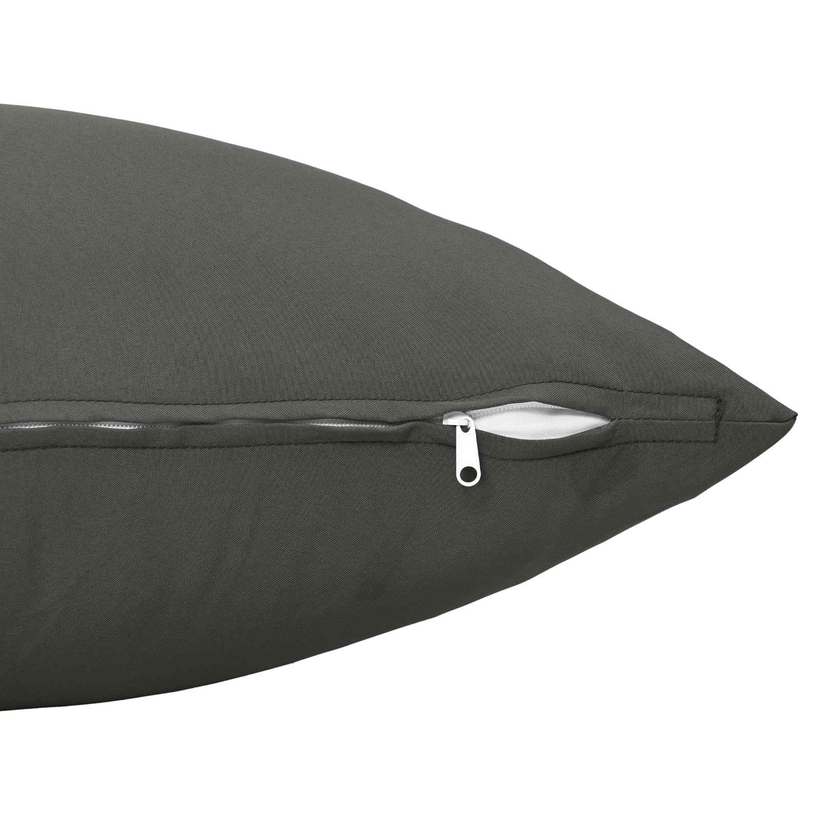 Párna huzat 2 pcs heerlen antracitszürke 40 x 80 cm poliészter