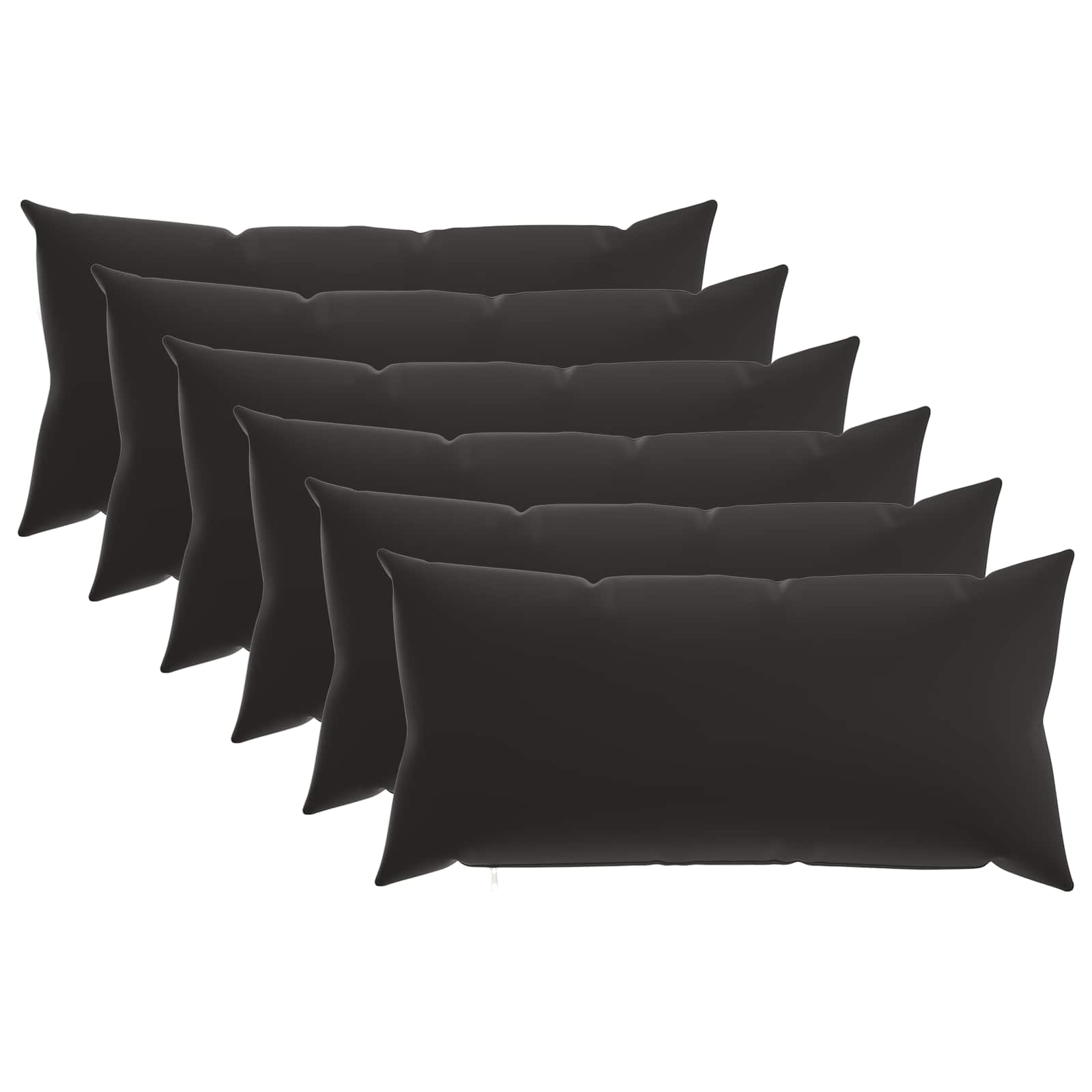 Párna huzat 6 pcs heerlen sokszínű 40 x 80 cm poliészter