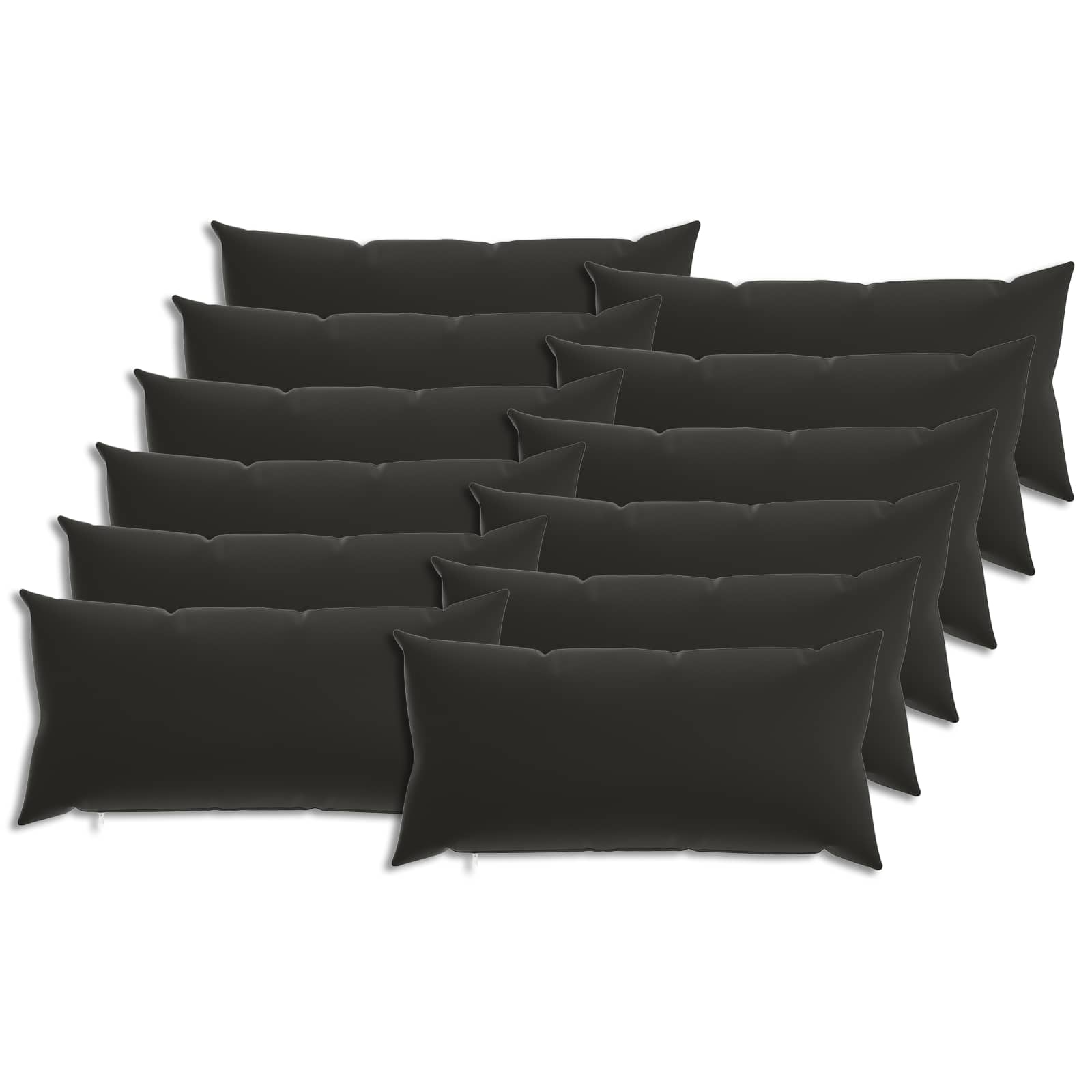 Párna huzat 12 pcs heerlen sokszínű 40 x 80 cm poliészter