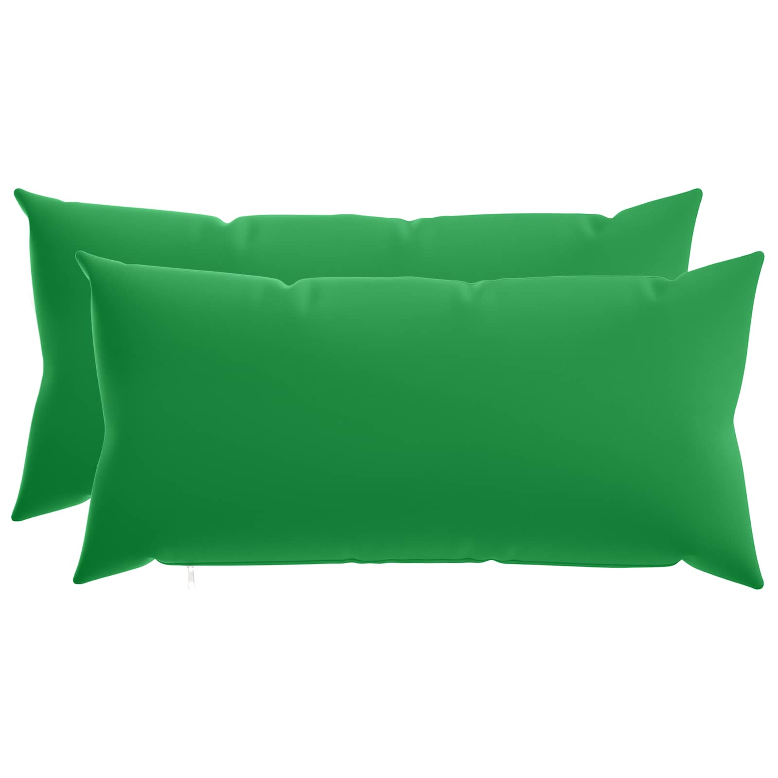 Párna huzat 2 pcs heerlen zöld 40 x 80 cm poliészter