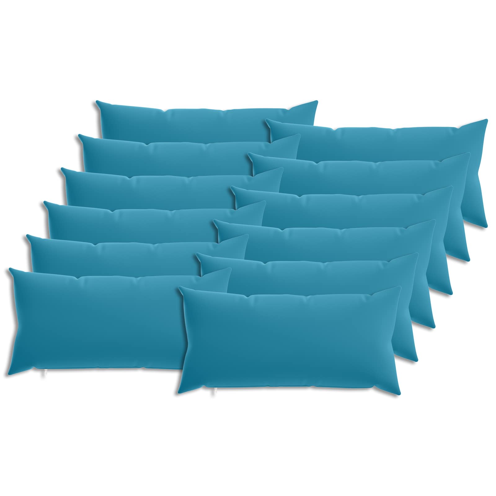 Párna huzat 12 pcs heerlen világoskék 40 x 80 cm poliészter