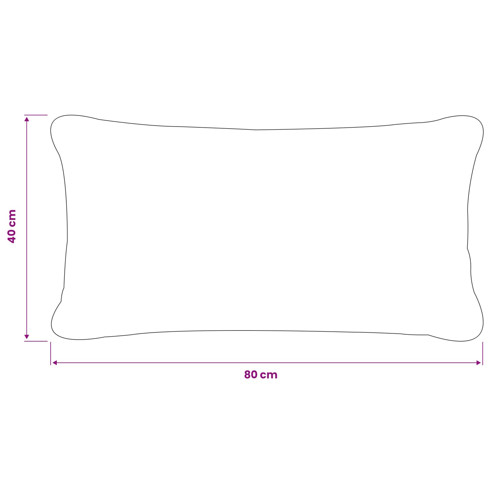 Párna huzat 6 db heerlen sötétszürke 40 x 80 cm bouclé