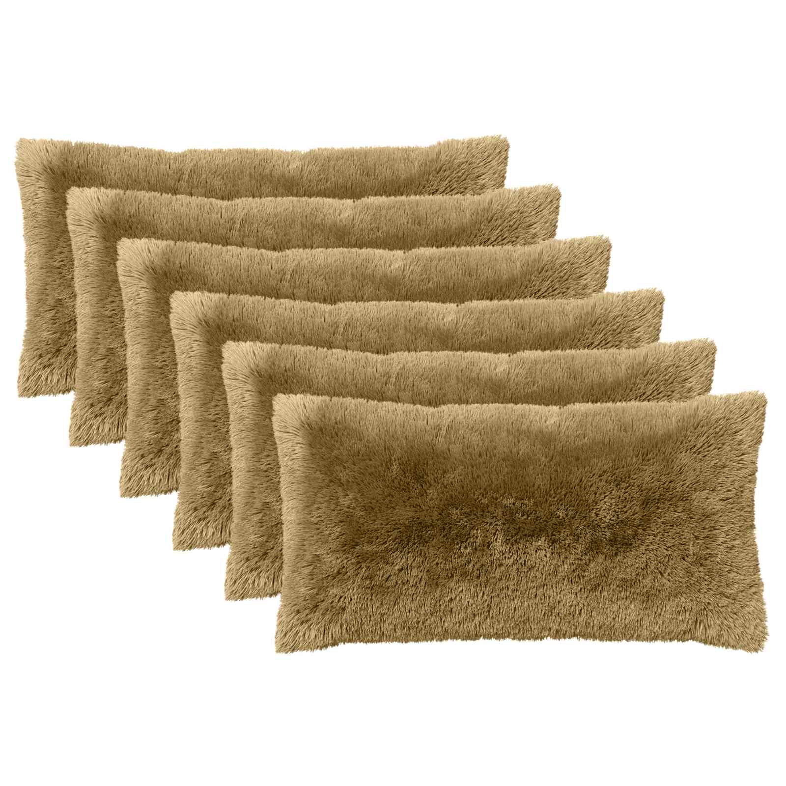 Párna huzat 6 pcs heerlen világos zöld 40 x 80 cm pv mikroplüss