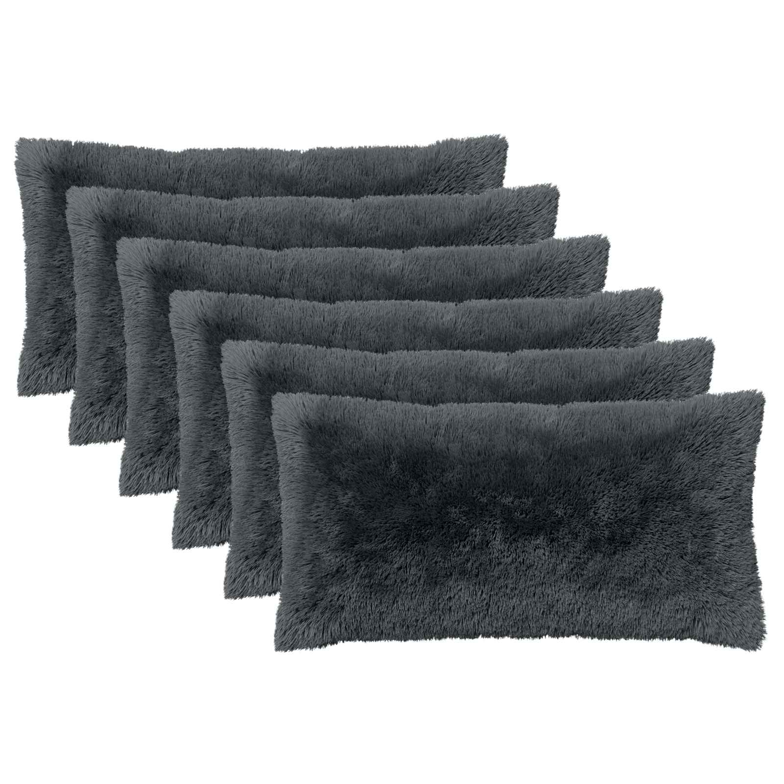 Párna huzat 6 pcs heerlen antracitszürke 40 x 80 cm