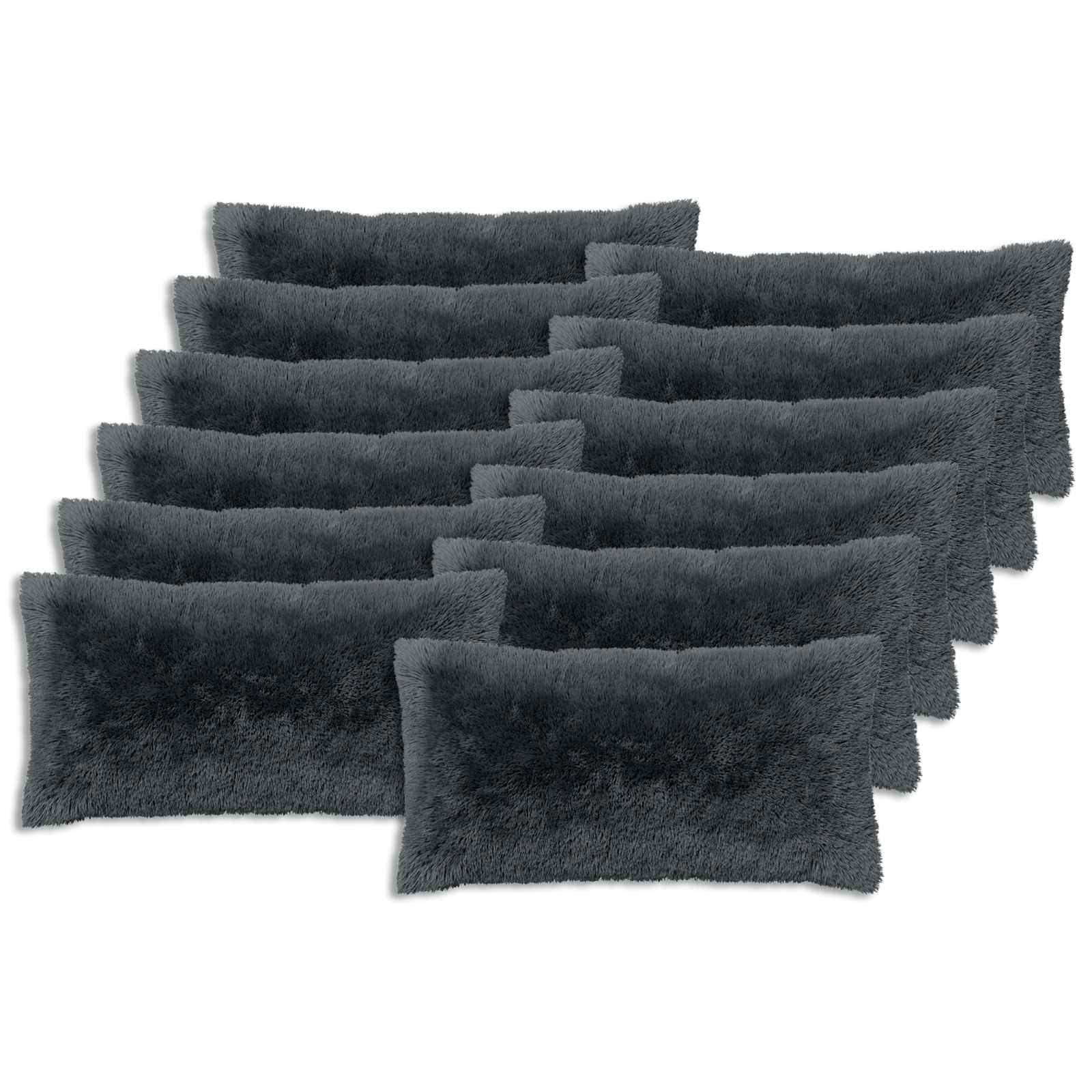 Párna huzat 12 pcs heerlen antracitszürke 40 x 80 cm