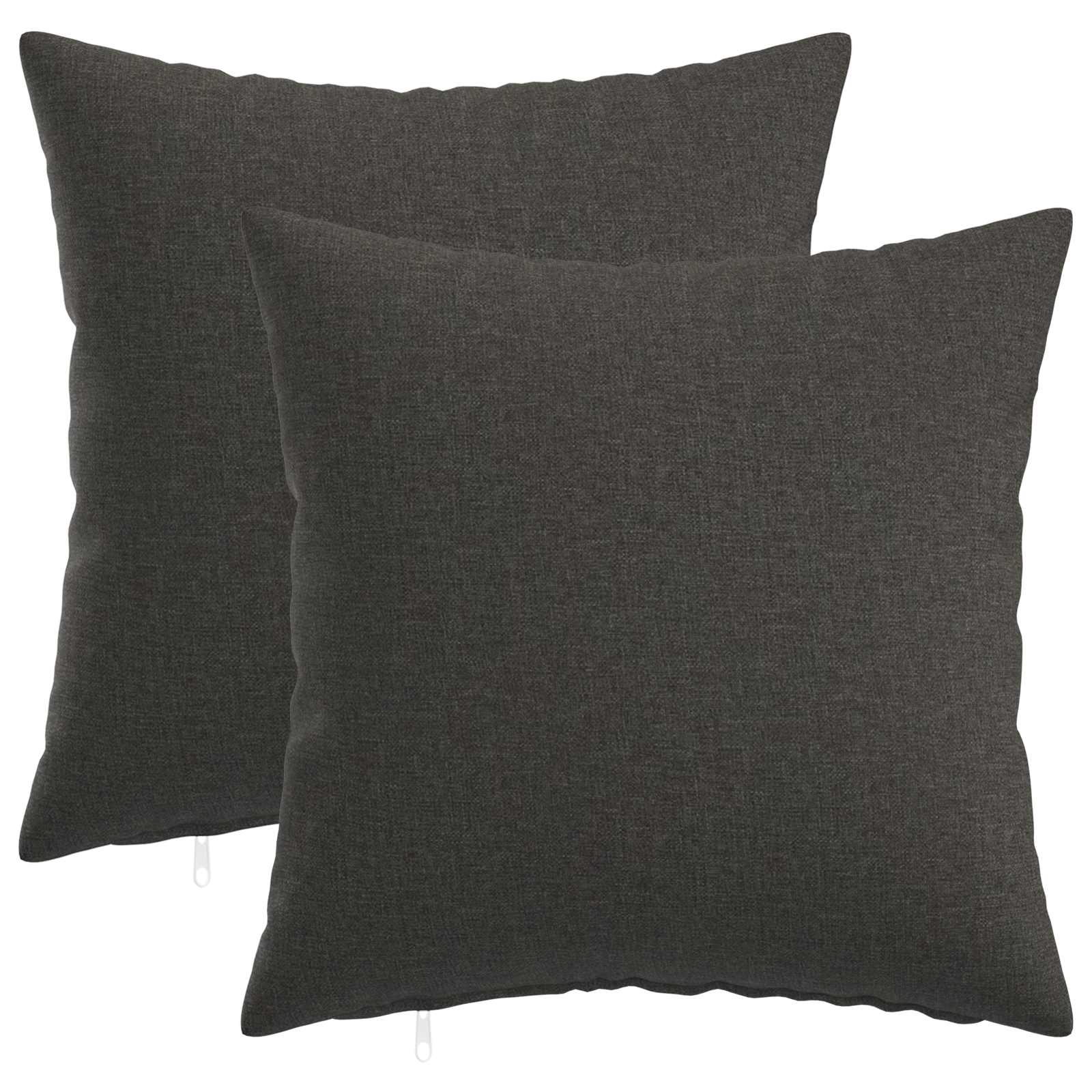 Párna huzat 2 db heerlen sötétszürke 45 x 45 cm szövet