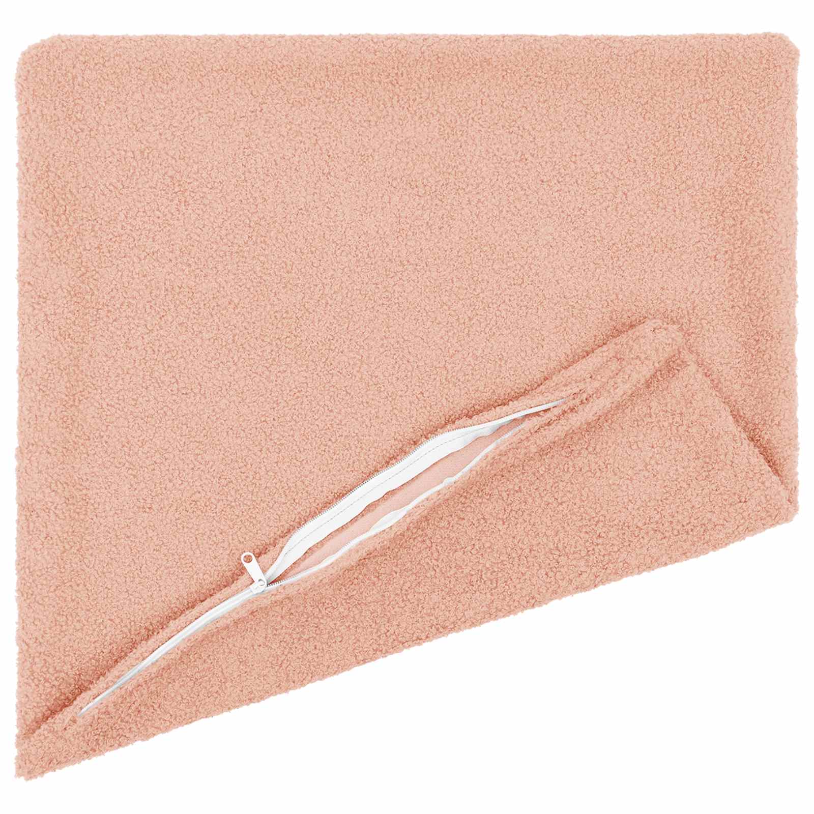 Párna huzat 12 pcs heerlen rózsaszín 45 x 45 cm bouclé